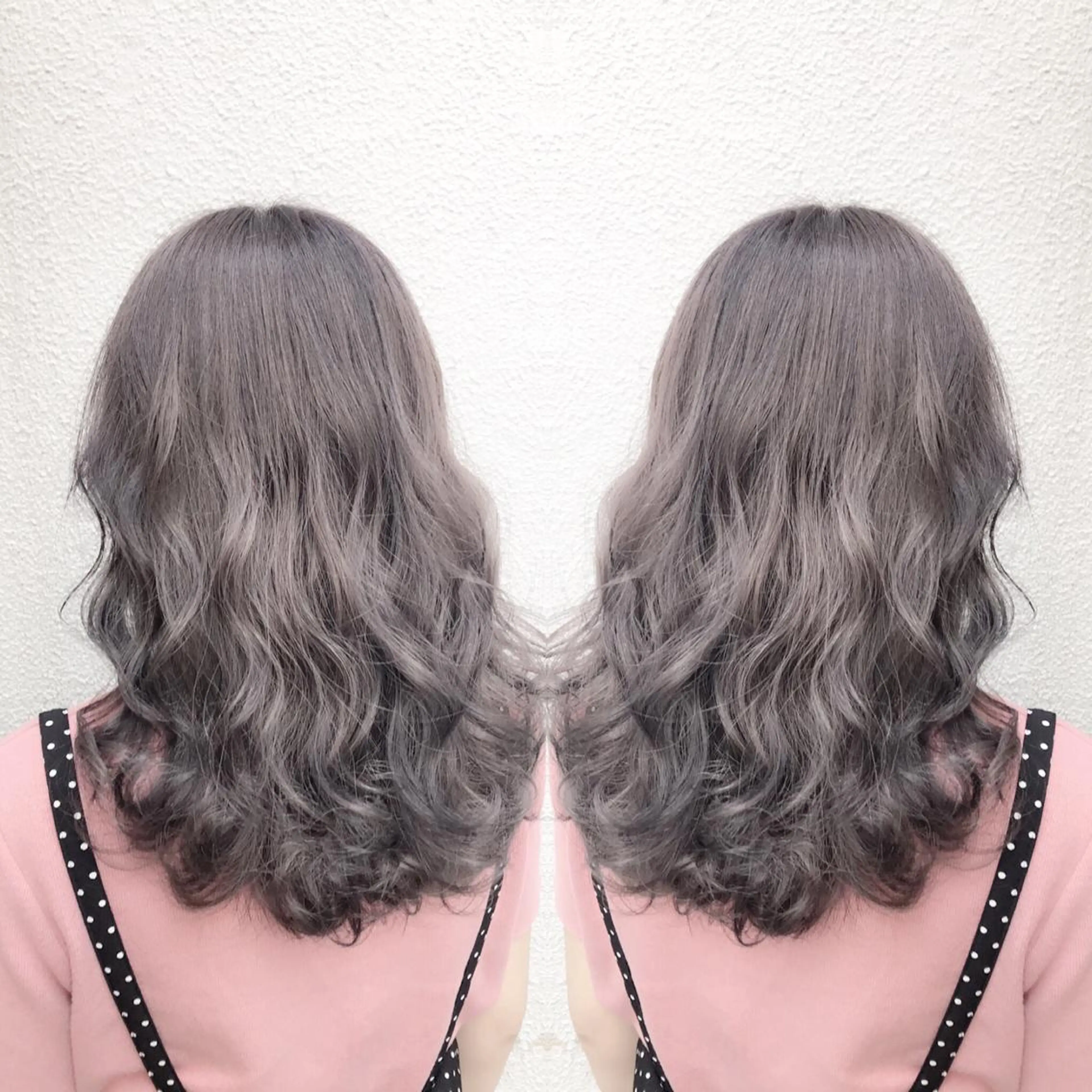 ロング カラー アッシュ supbytomee所属・カラー特化型サロン #SUP.のヘアスタイル