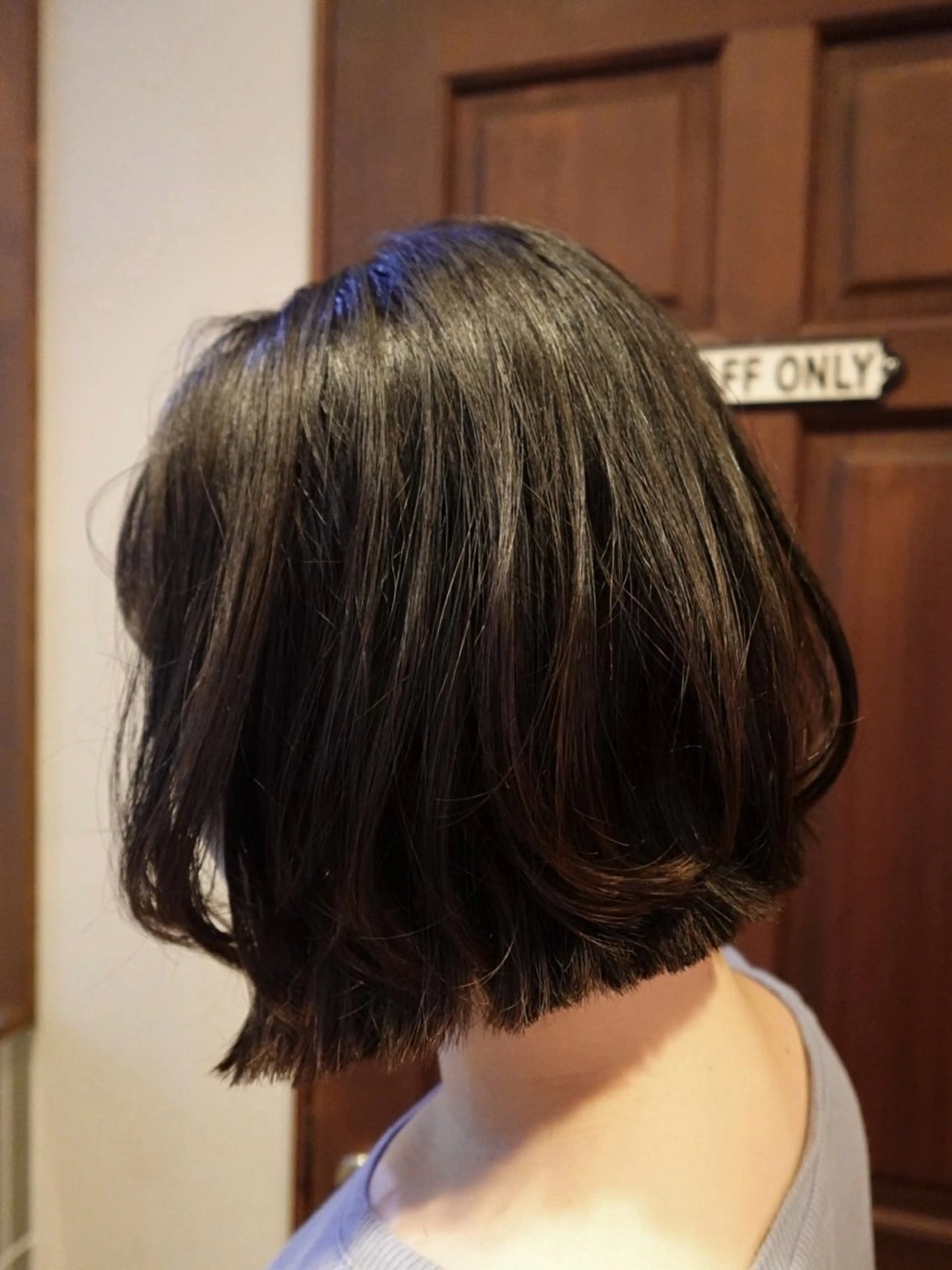 ショート レイヤーカット YUURI カットモデルのヘアスタイル