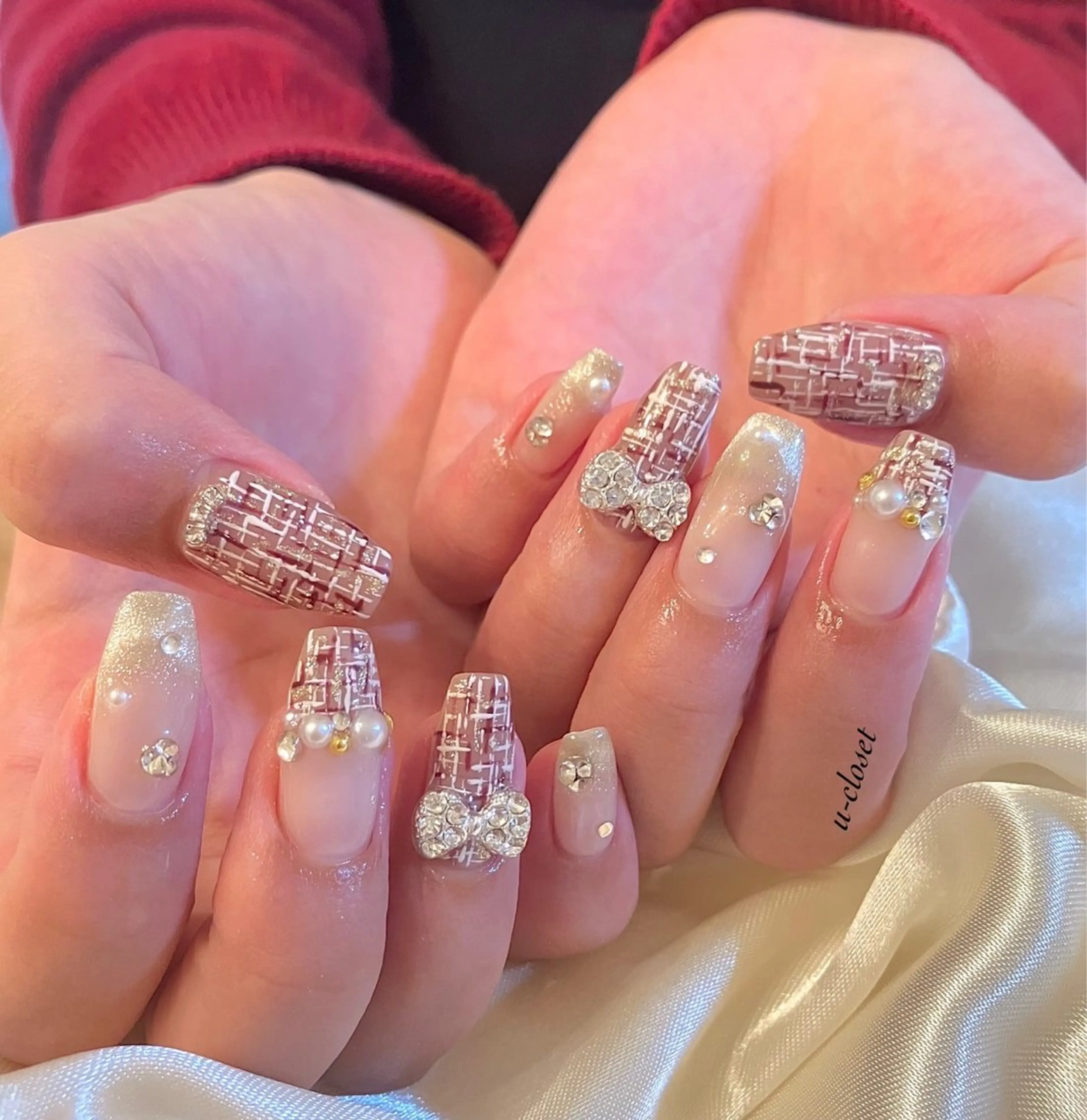 ネイル ハンドネイル u closetのネイルデザイン