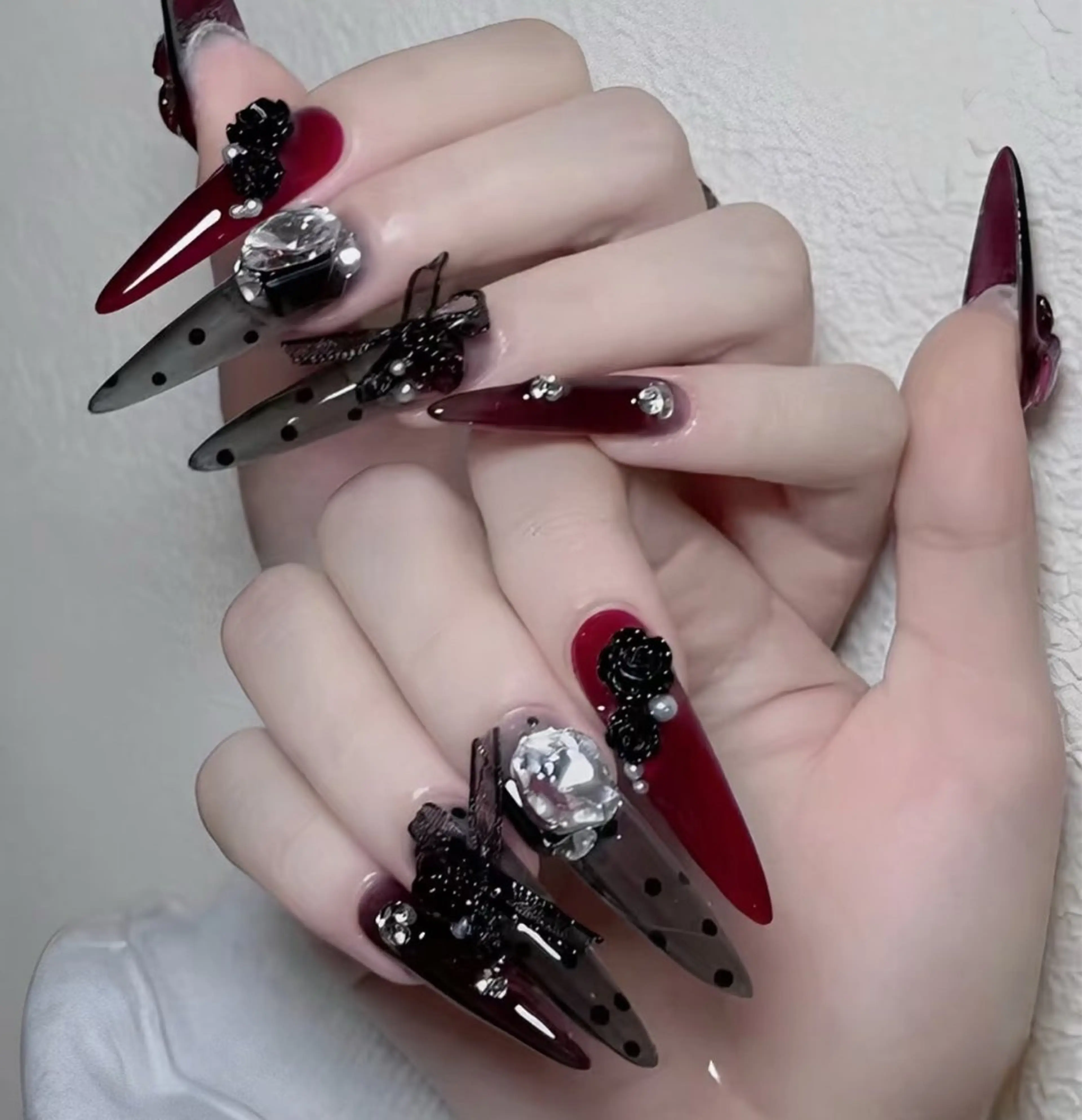 ネイル 長さだし専門店 M2　rikaのネイルデザイン