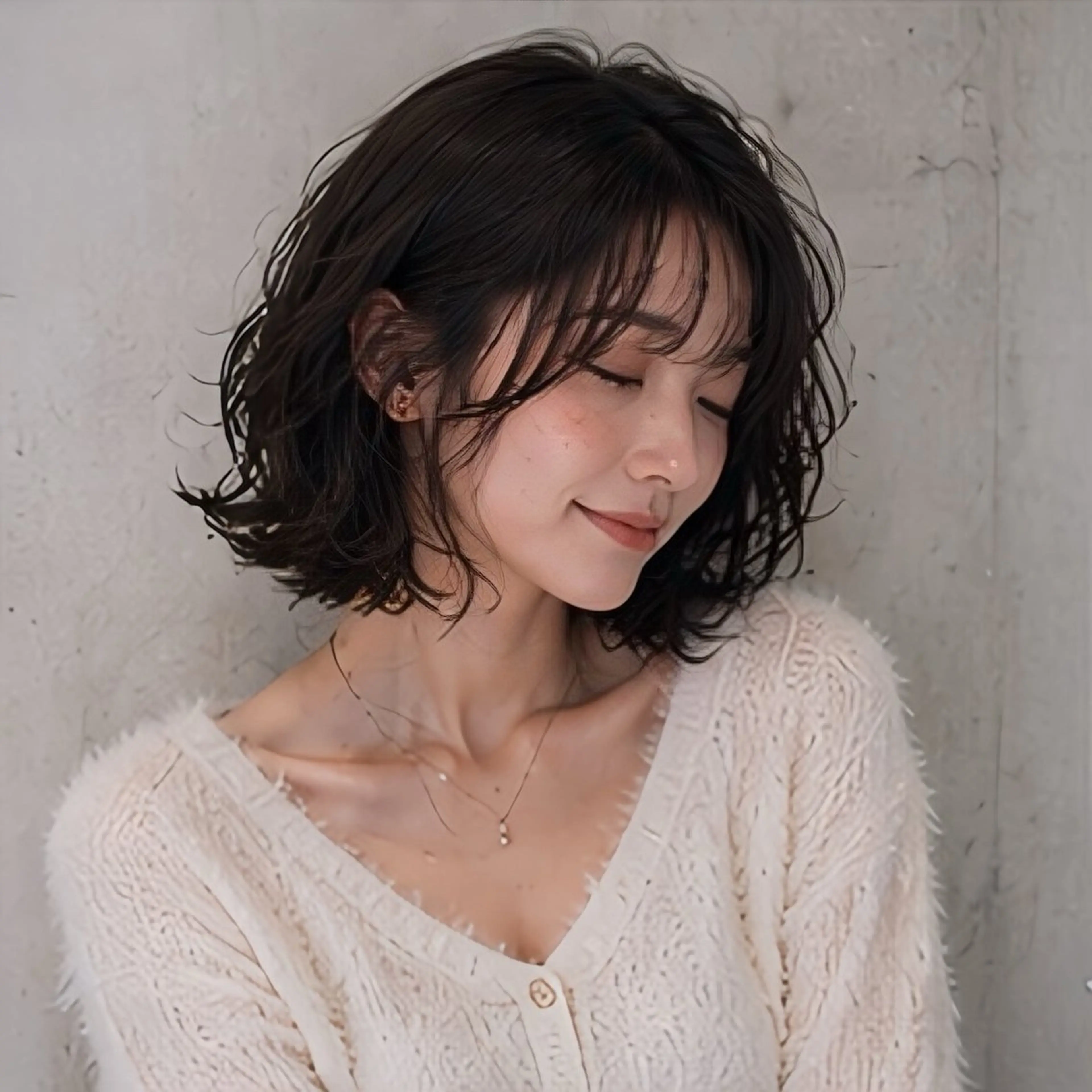 ミディアム カット 池袋/前髪/顔周り 🎀髪質改善おばかんのヘアスタイル