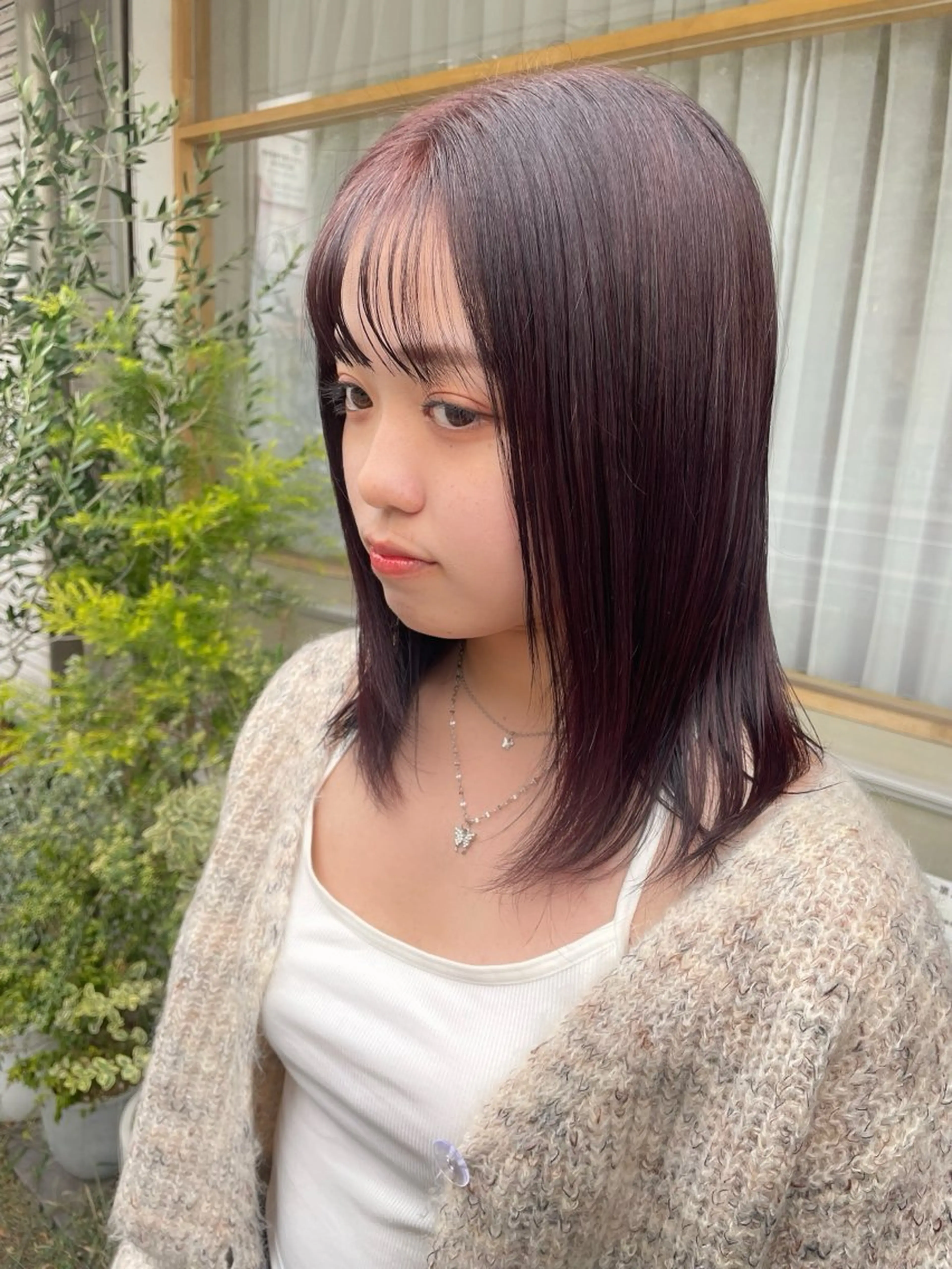 ミディアム カラー ヘアアレンジ belta.🌱 安藝夏花🌻のヘアスタイル