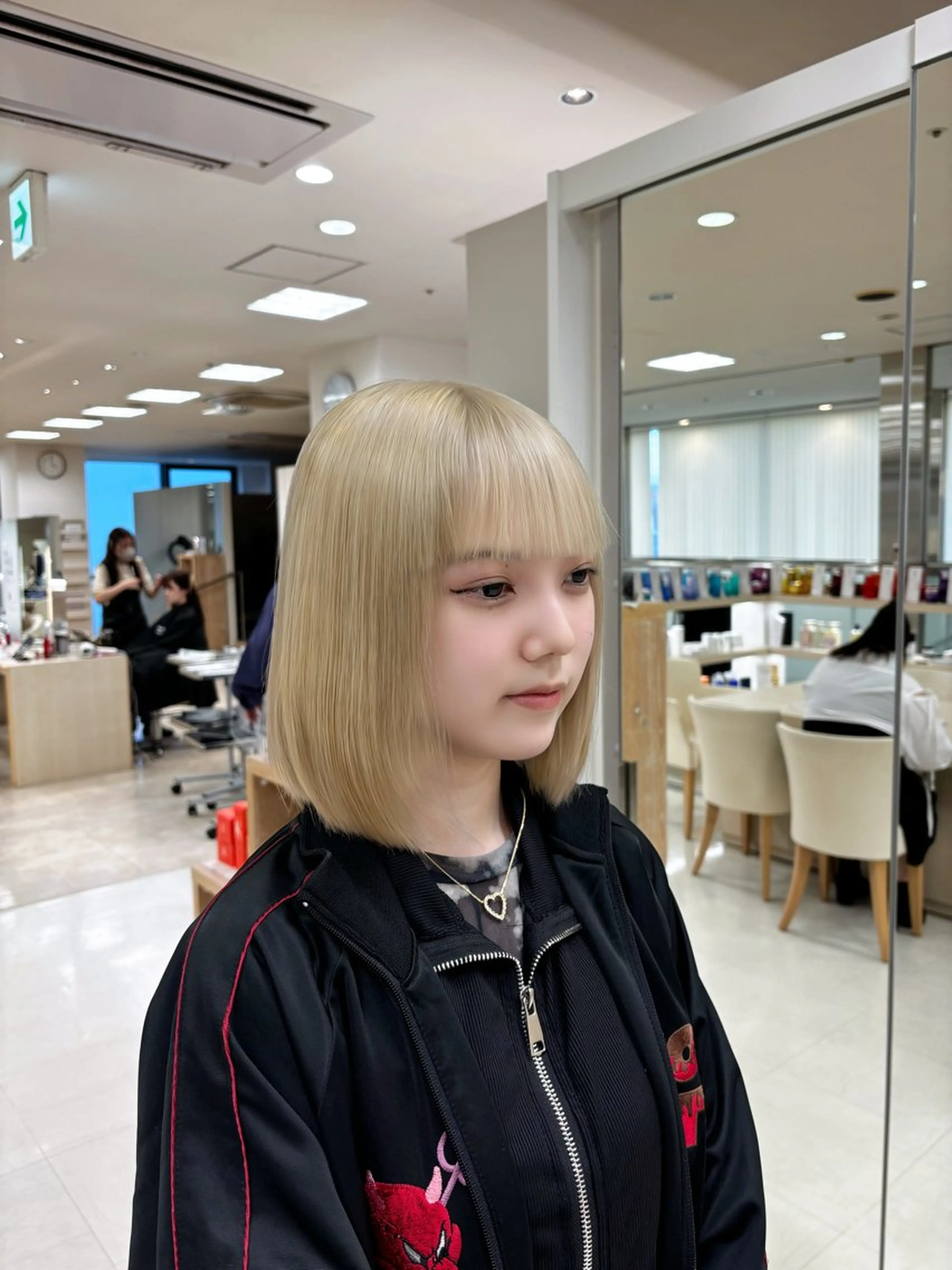 ショート カラー カット ヘアカラー 推し活/韓国/ブリー チカラーminamiのヘアスタイル