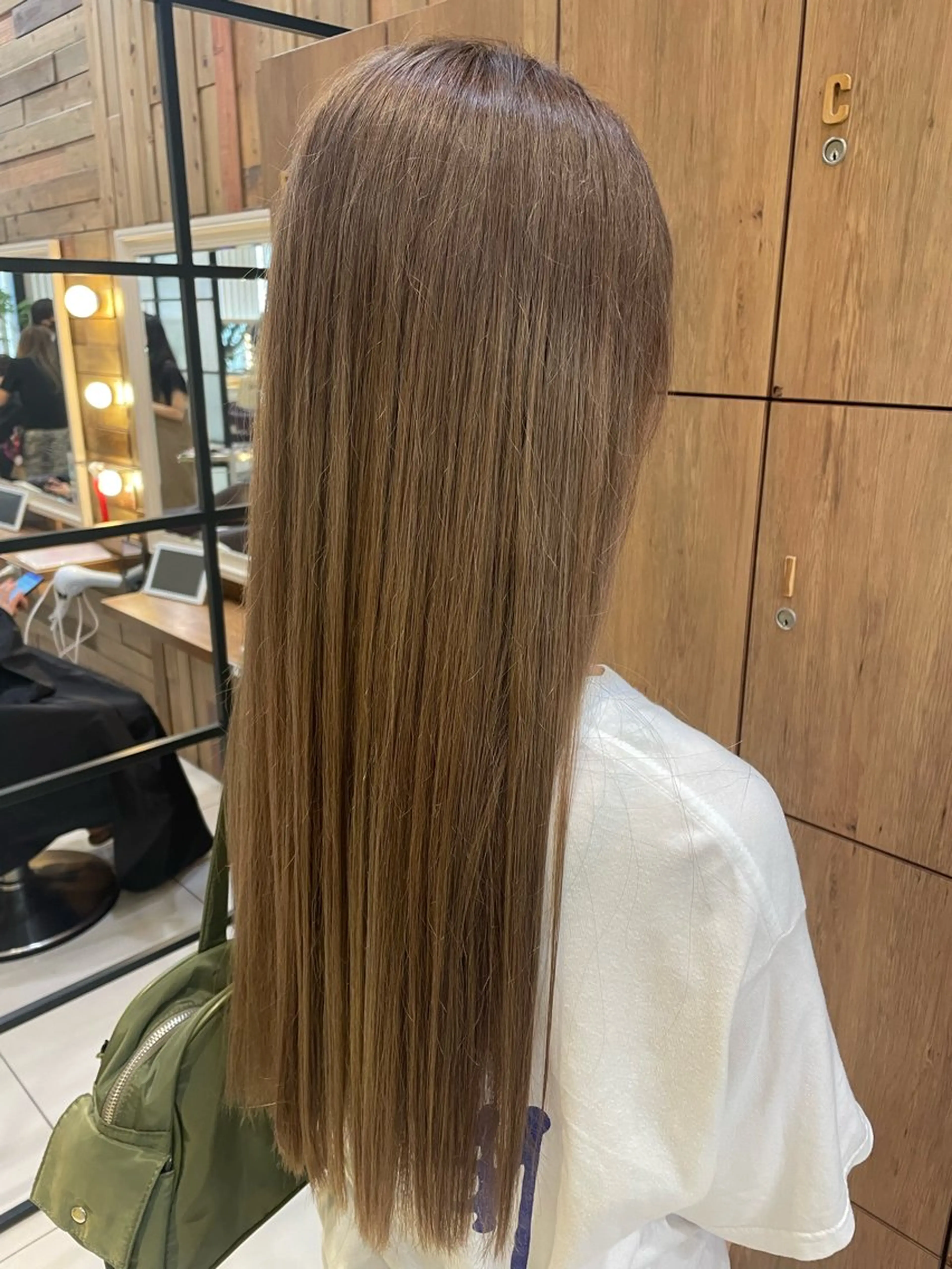 ロング ちぐさ/暖色/ ワンカラー🤍のヘアスタイル