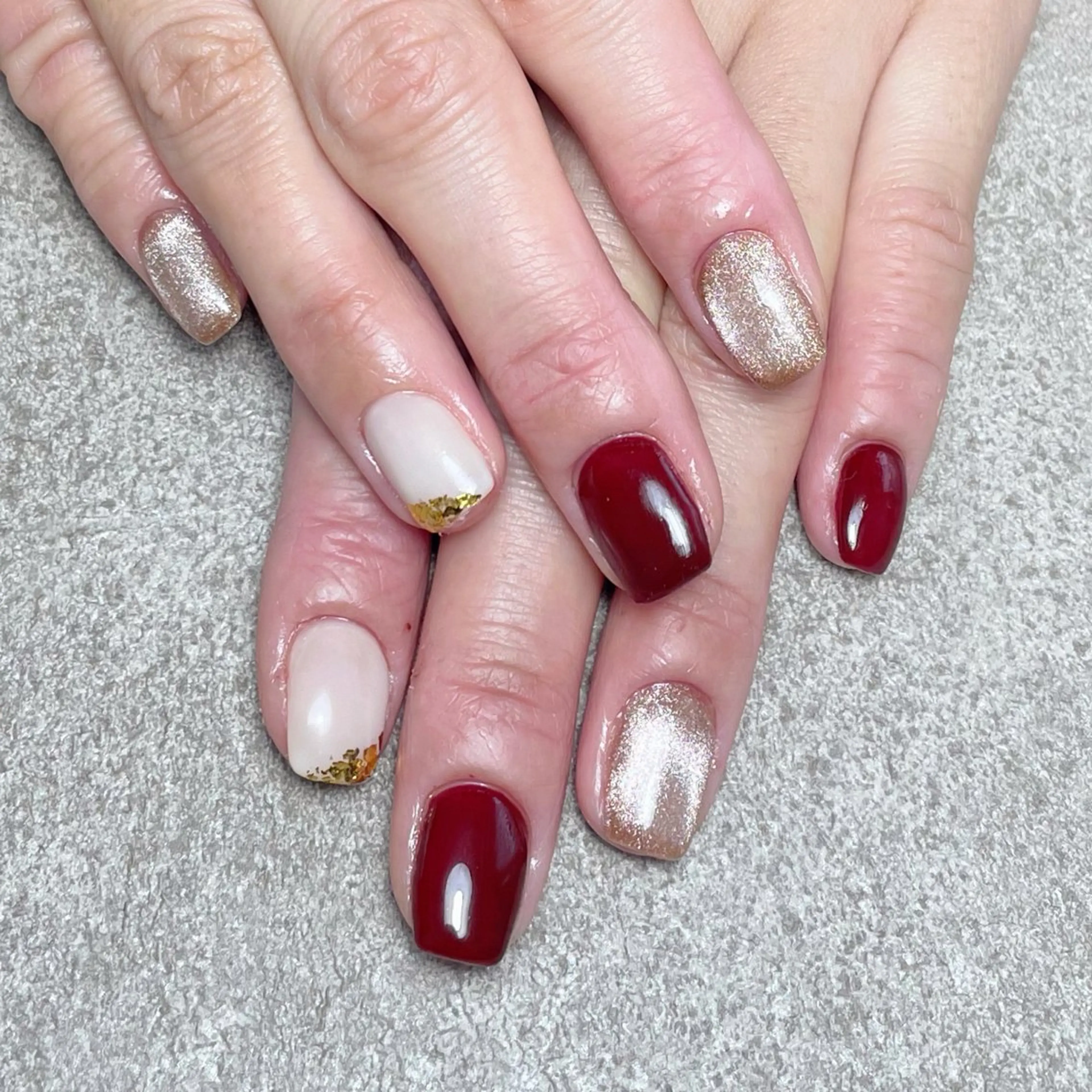 ネイル マグネットネイル ハンドネイル nailroom DIASOMNIAのネイルデザイン