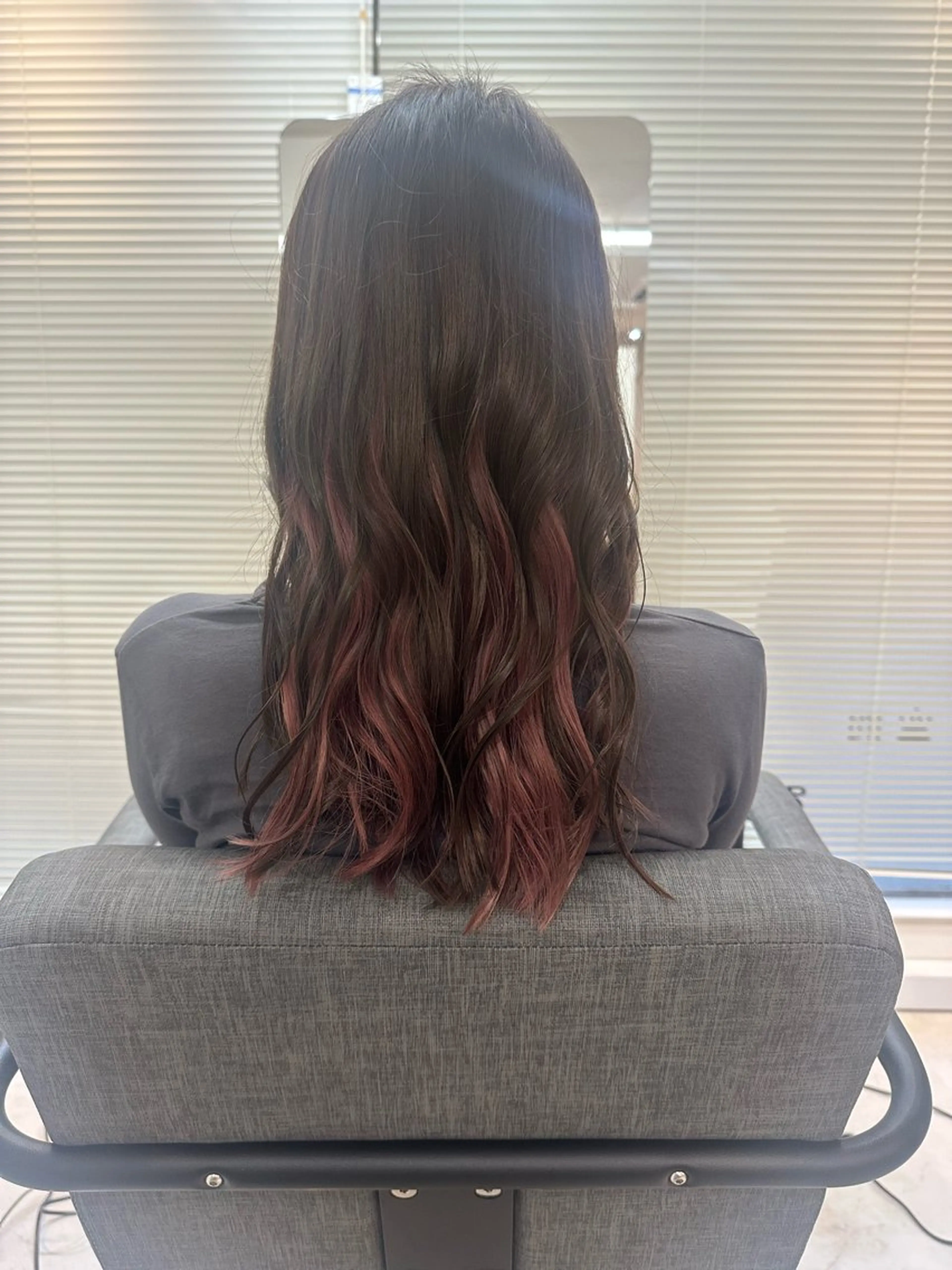 ロング カット ヘアカラー TELA HAIR 草加 江口のヘアスタイル