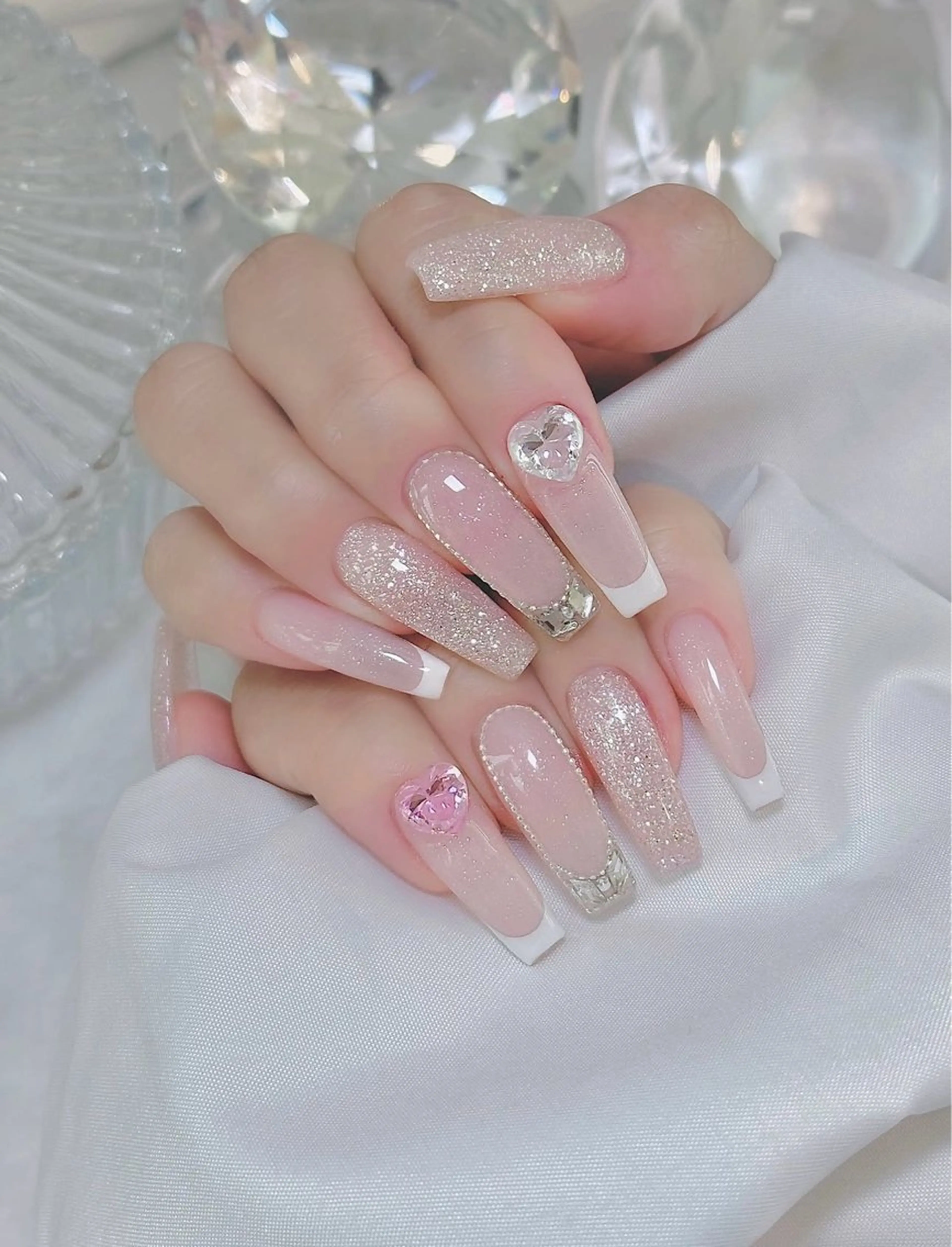 ネイル 韓国ネイル 持ち込み ニュアンスネイル ネイルチップ ハンドネイル TABI ANA.CHUOのネイルデザイン