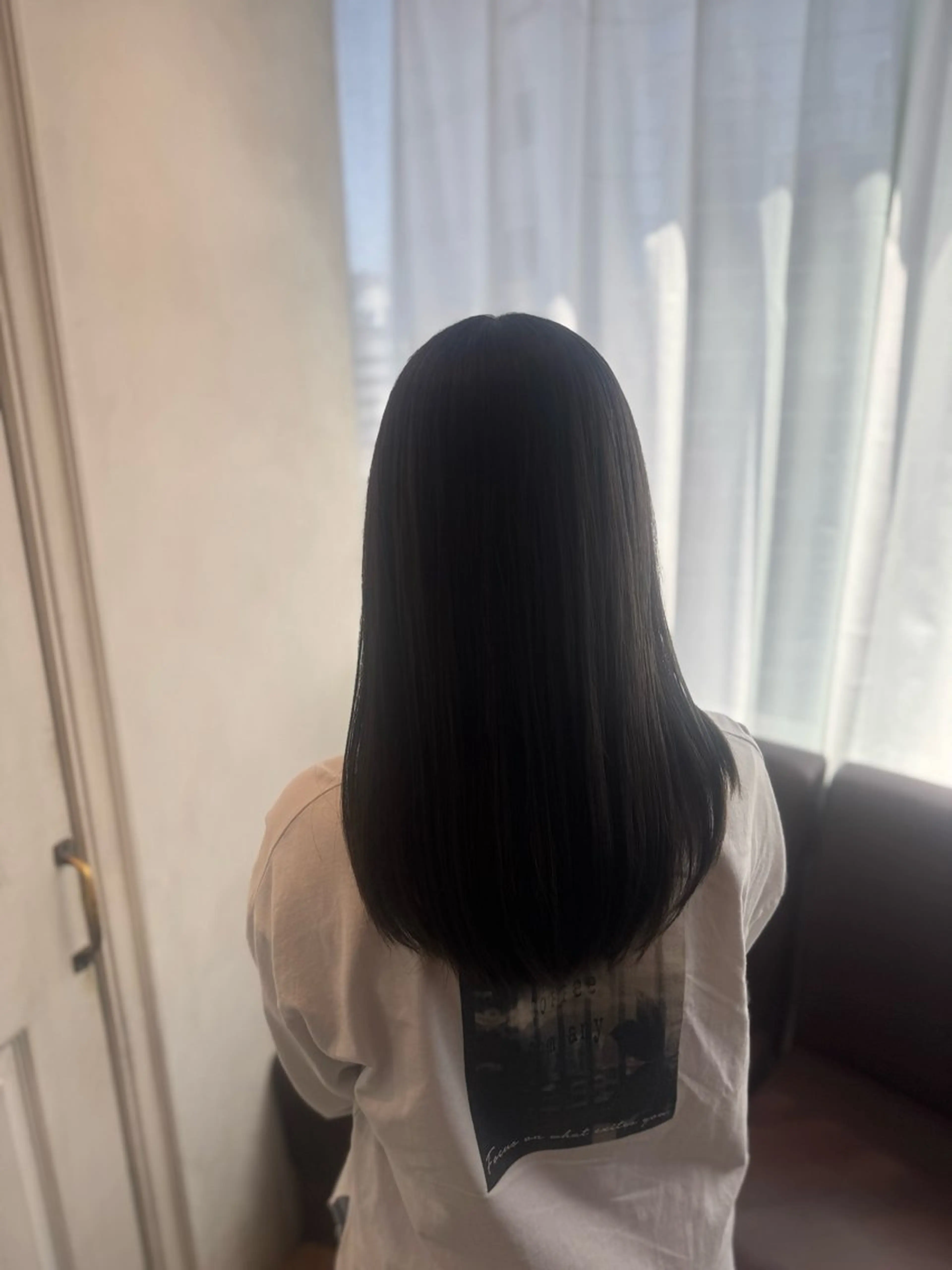 ロング カラー カット ヘアカラー トリートメント 透明感カラー💜 モテ髪 空陽💙のヘアスタイル