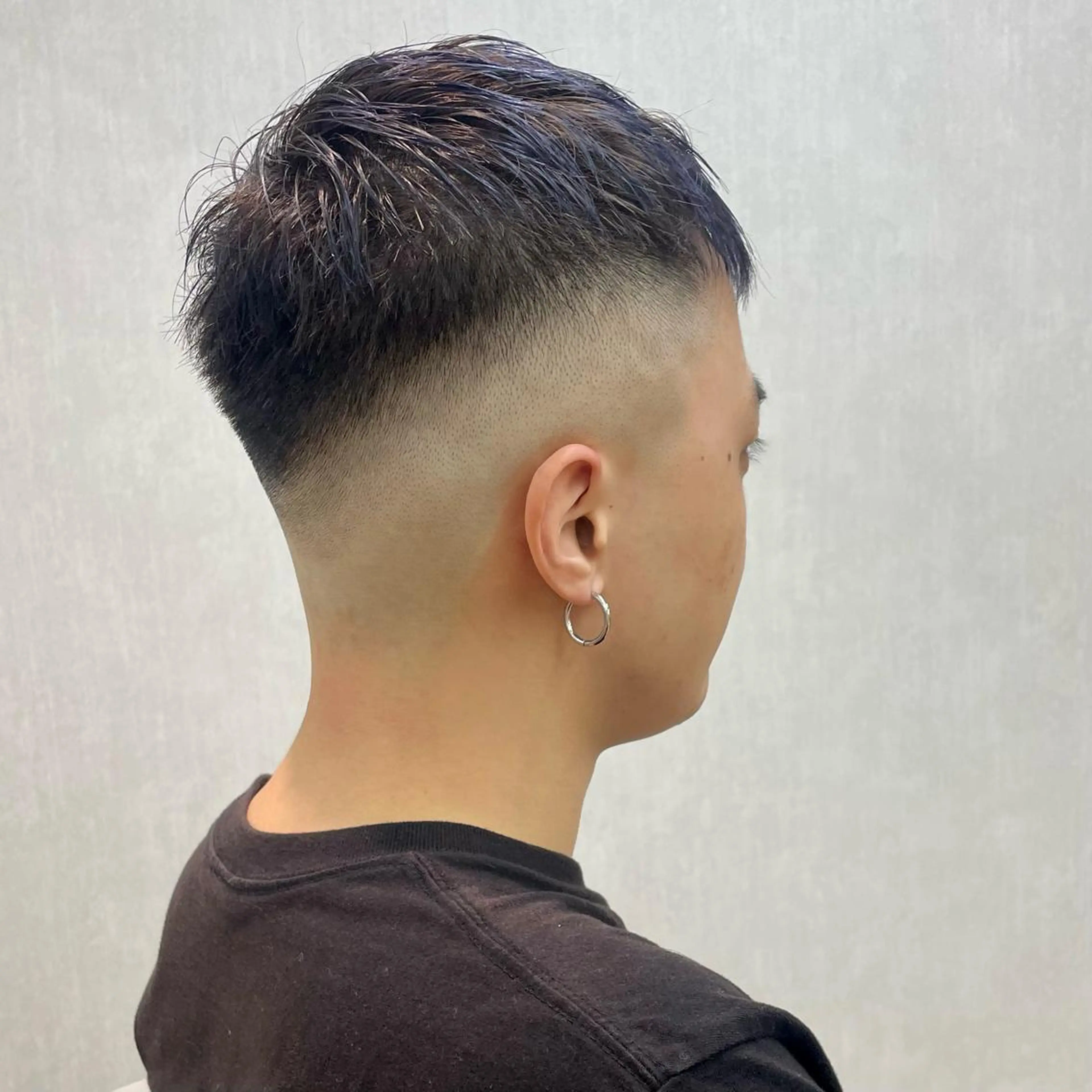 メンズ フェードカット スキンフェード HINA🎀韓国ヘア エクステ/小顔カットのヘアスタイル