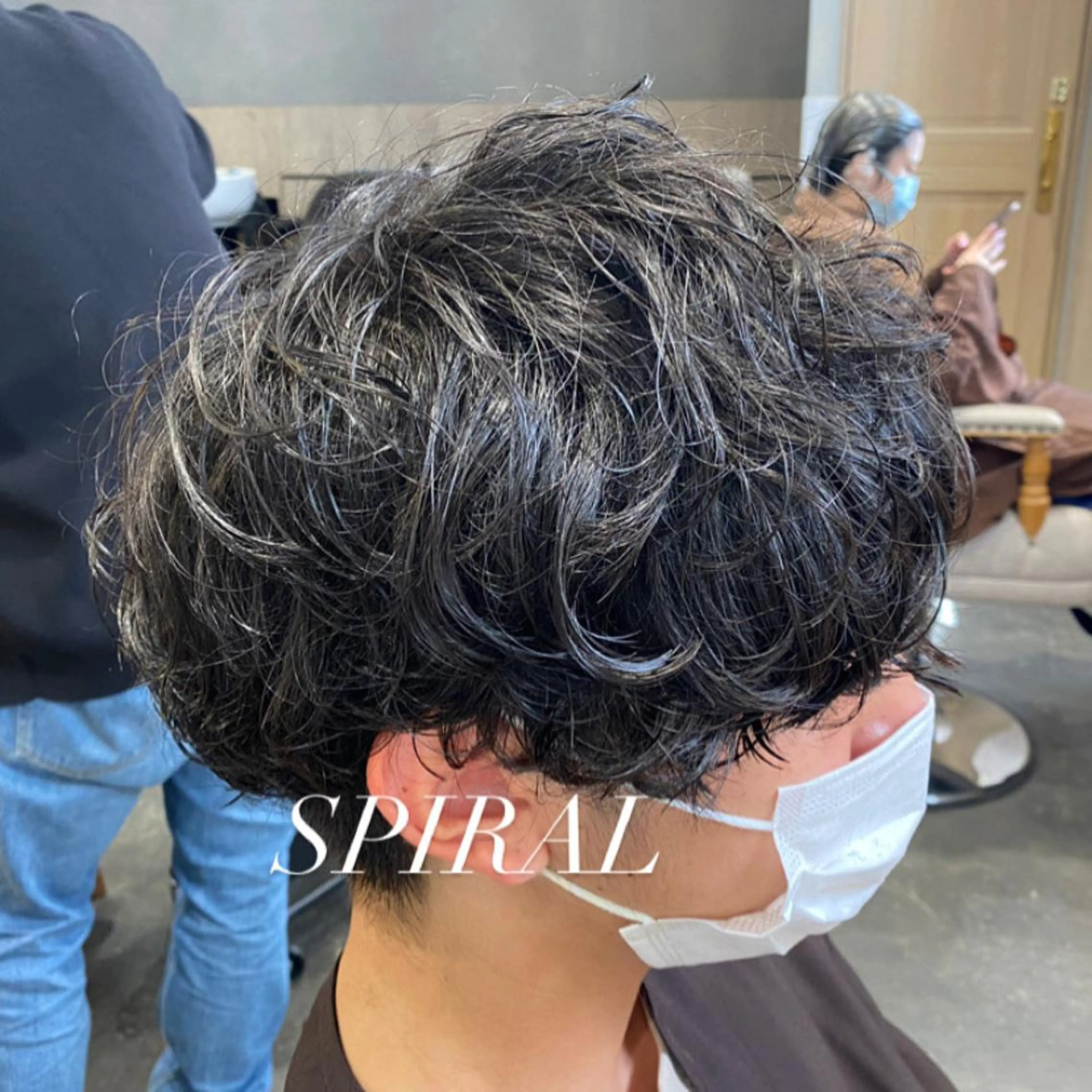 パーマ メンズ 町田 甲陽のヘアスタイル