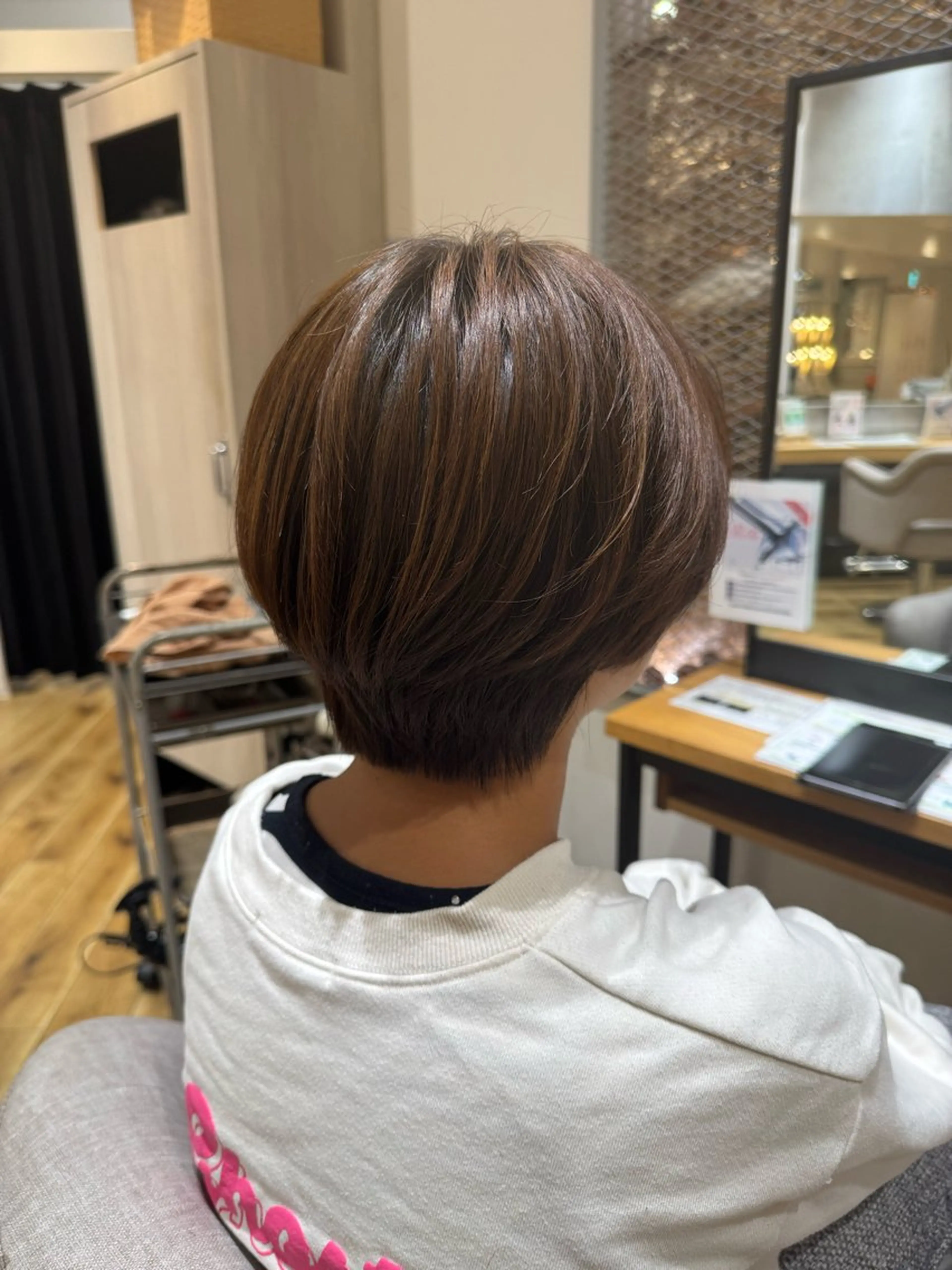 レディースカット(ショート)の写真