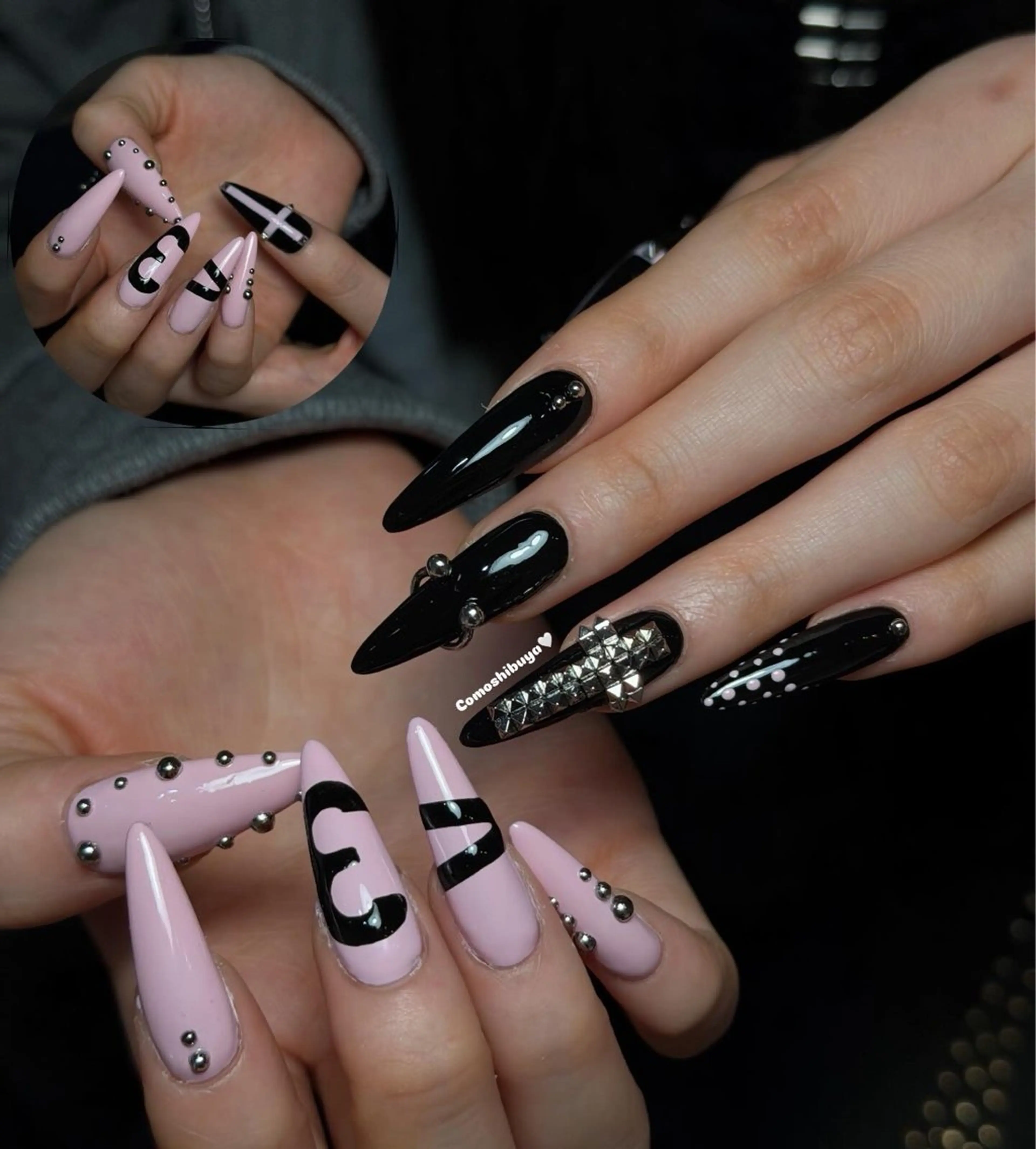 ネイル 韓国ネイル シンプルネイル ワンホンネイル ハンドネイル CoMo Nail Studio所属・CoMo Nailのネイルデザイン