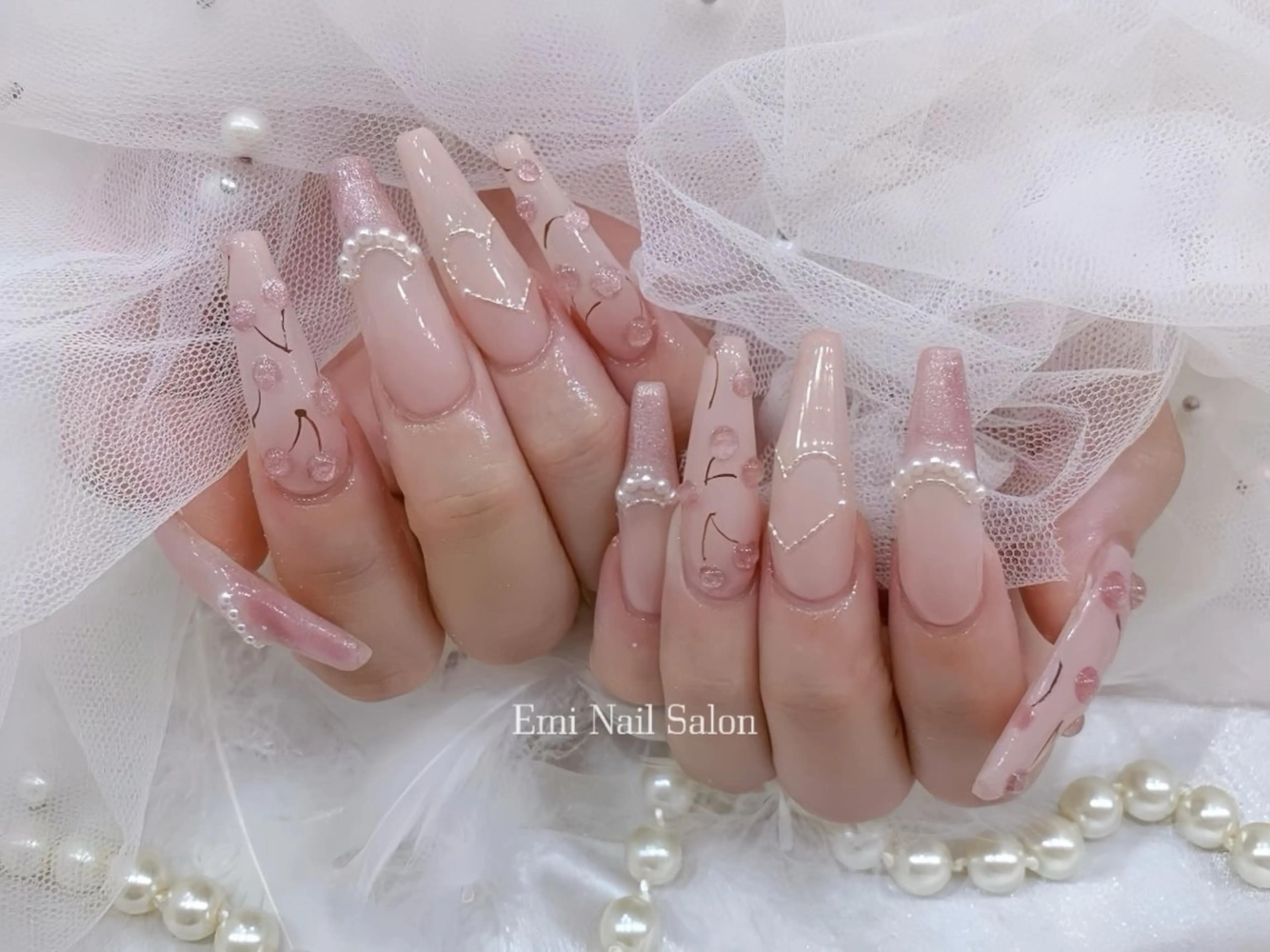 ネイル アートネイル ジェルネイル ネイルチップ Rin Nail 新大久保店のネイルデザイン
