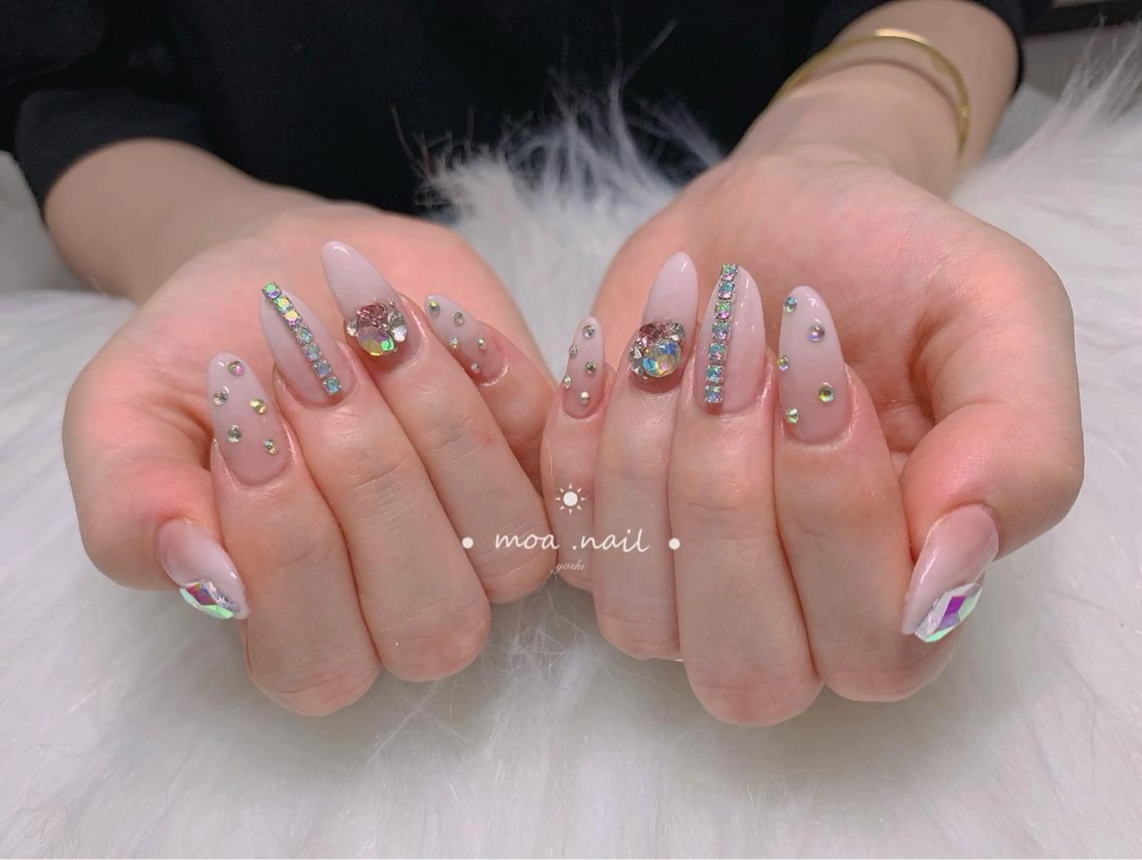 ネイル スカルプネイル MoaNail🫶 Yoshiのネイルデザイン