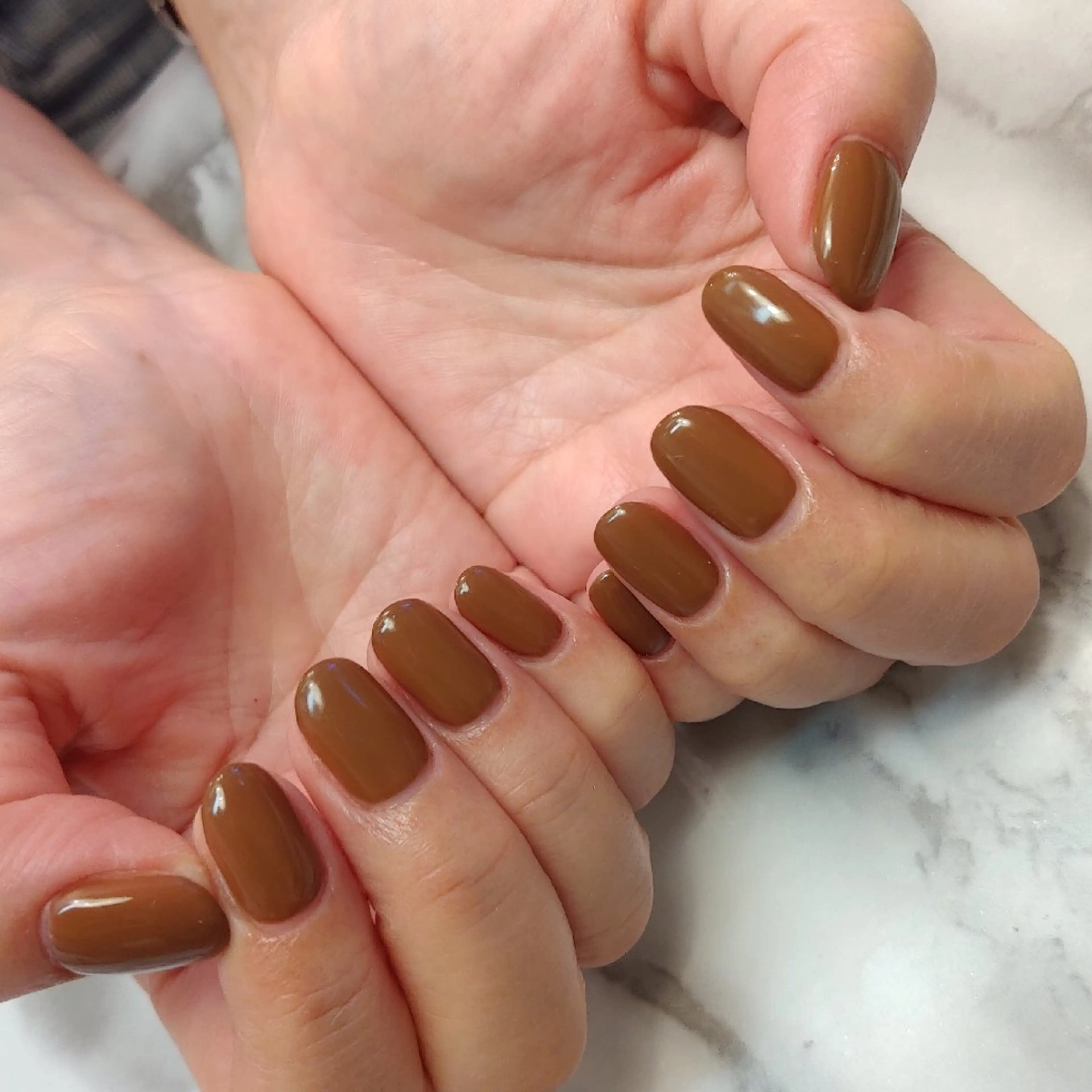 ネイル ワンカラーネイル ジェヌインネイル 河内のネイルデザイン