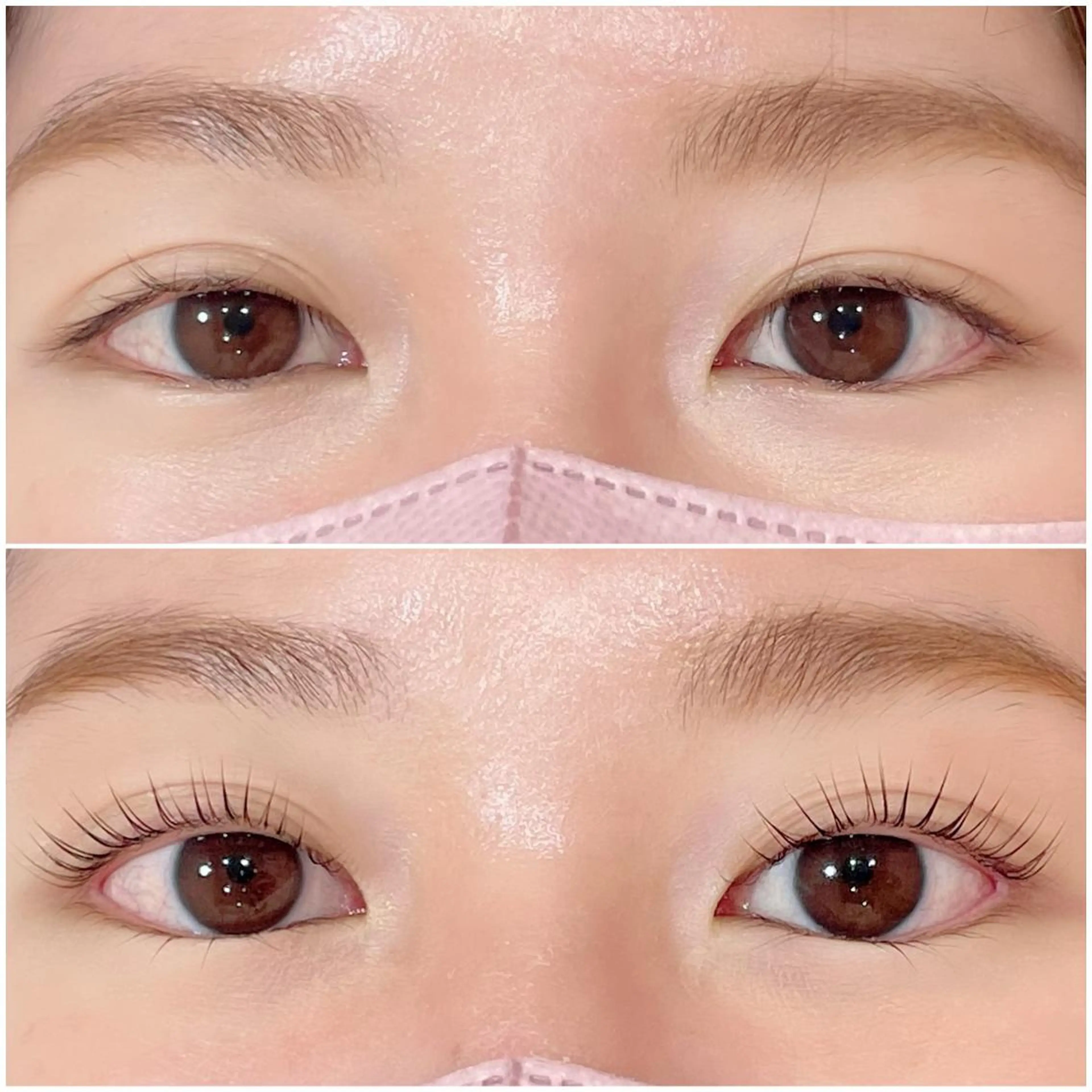 マツエク・マツパ パリジェンヌラッシュリフト マツパ Natural Okawaのマツエク・マツパデザイン