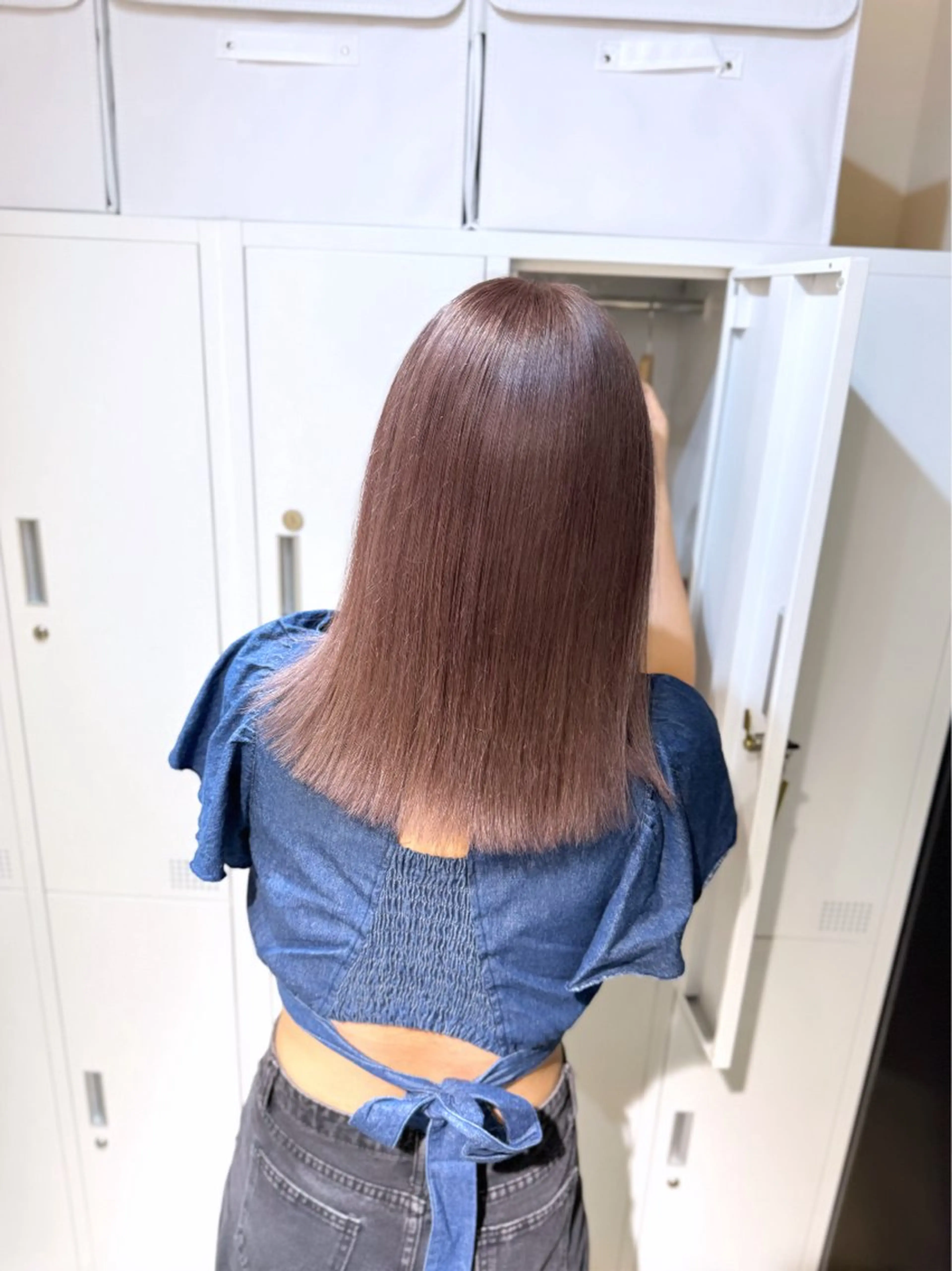 【ケアブリーチ2回】ブリーチ2回＋ケアカラー＋トリートメント🍓¥18,000の写真