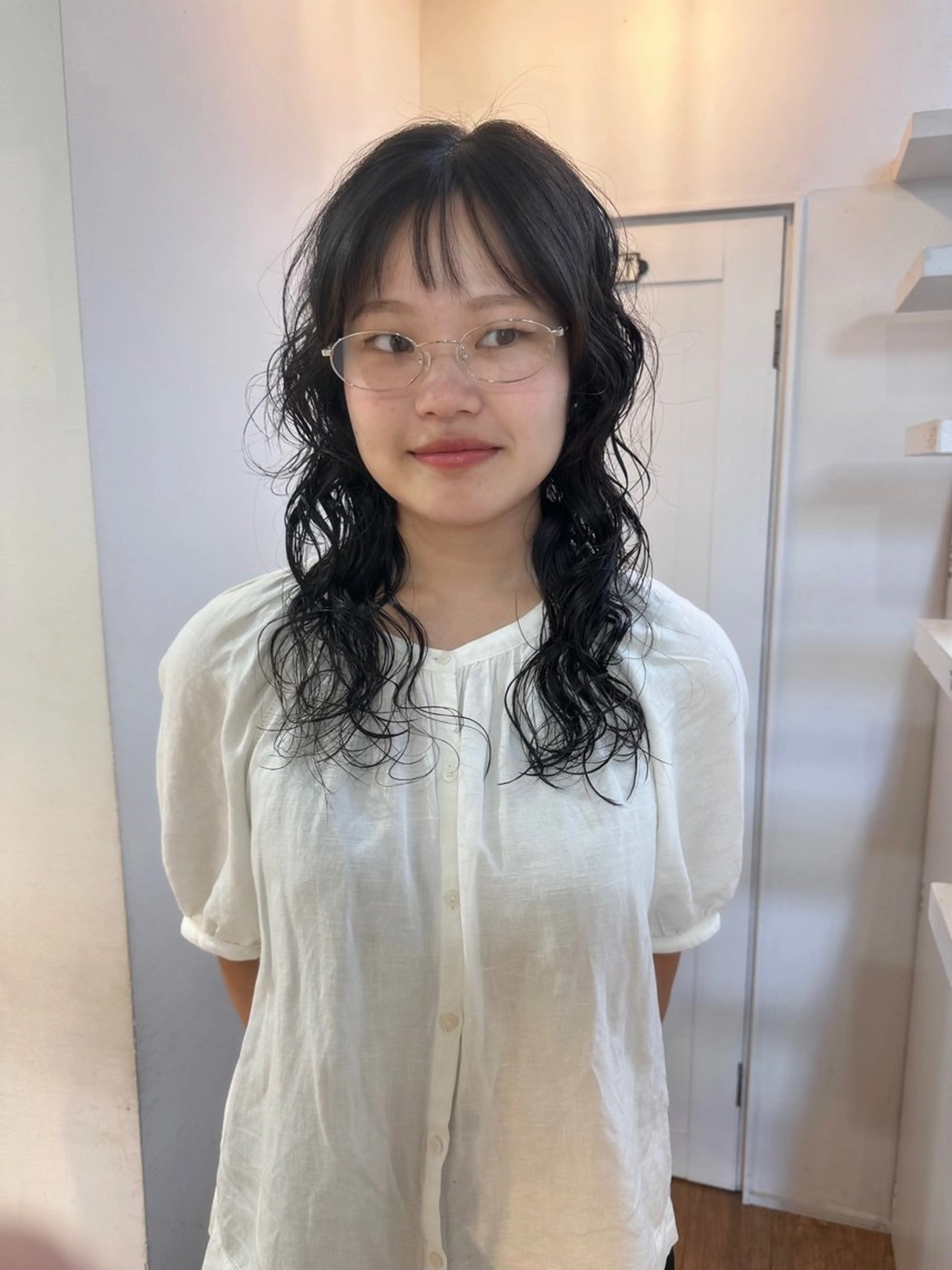 【平日限定】カット+ゼリーパーマ＋クイックトリートメント【代官山 / パーマ/ ゼリーパーマ / 韓国ヘア】の写真