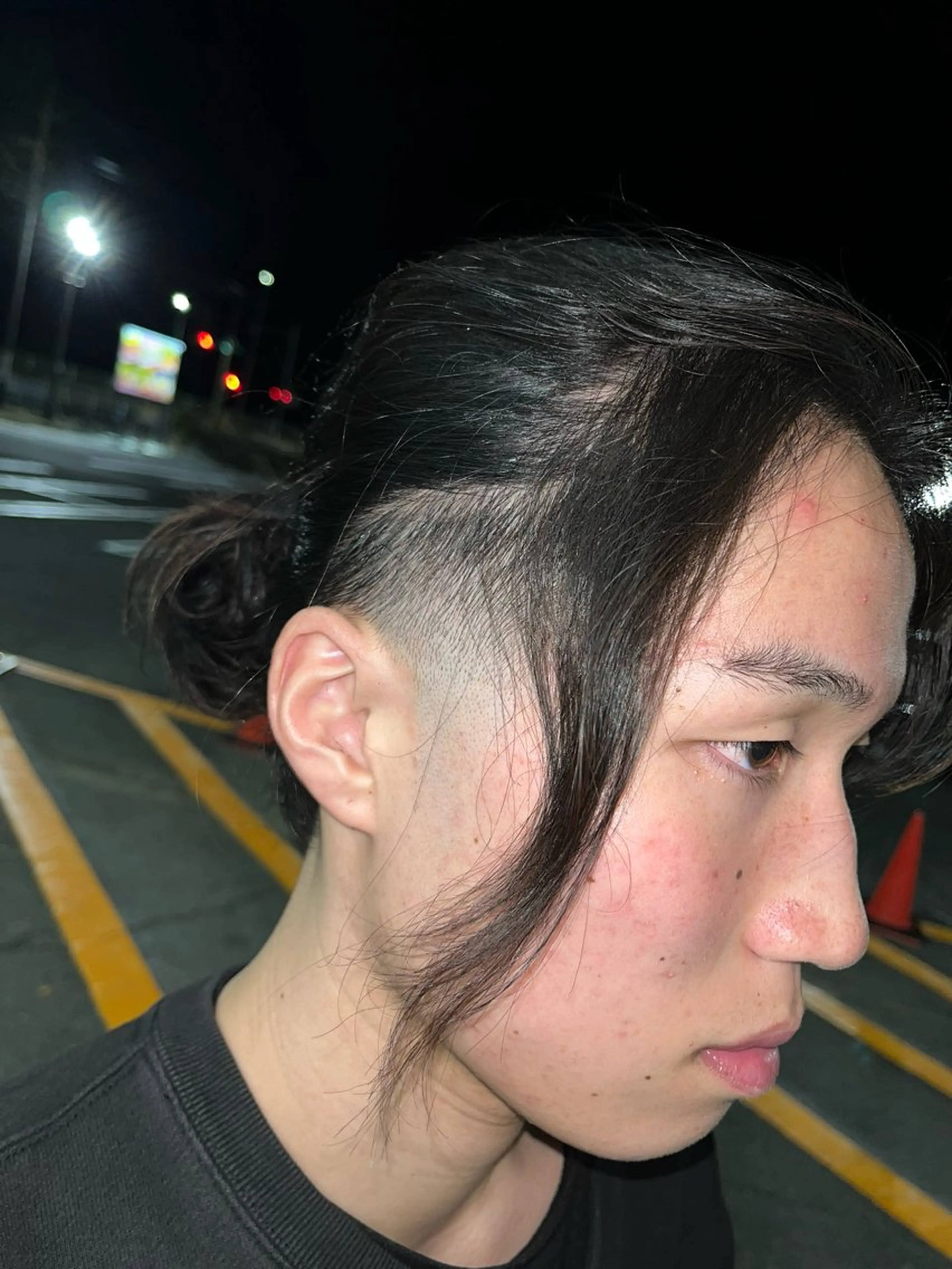 ミディアム 木名瀬 海星のヘアスタイル