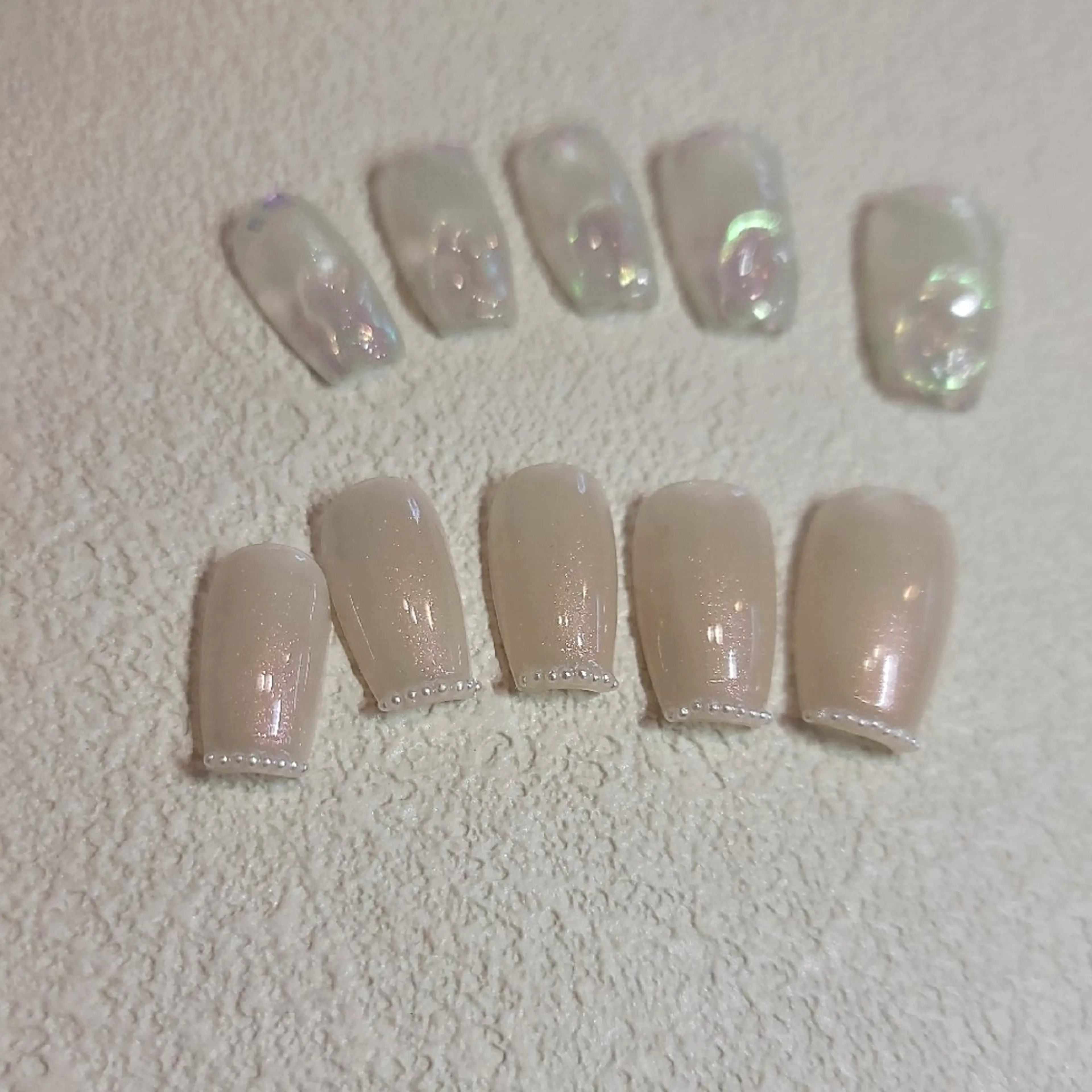 ネイル フレンチネイル 🌲🌳🚪iiit o🌲🌳🌲のネイルデザイン