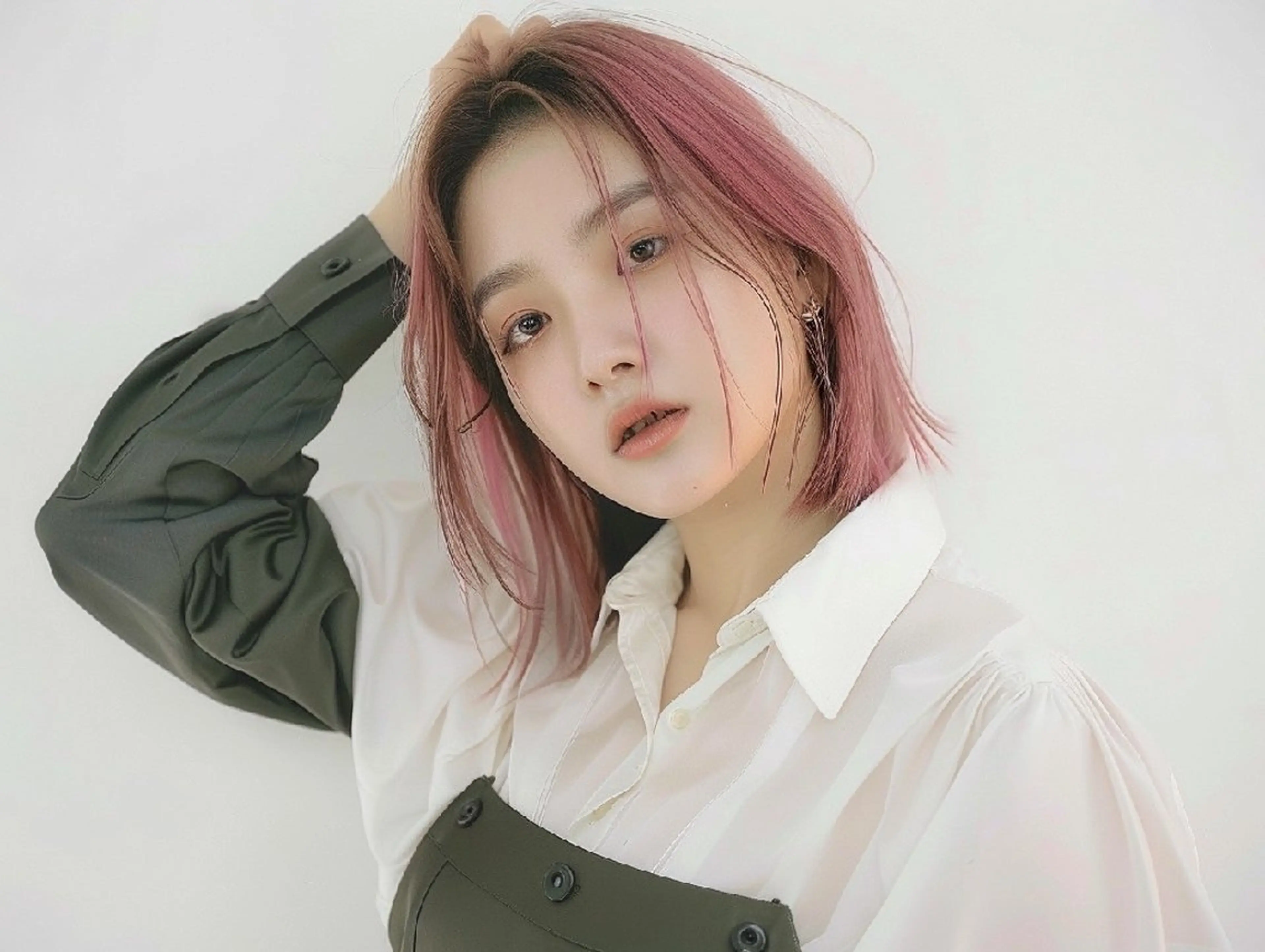 ショート 束感まつぱ🥑🤍 NATUKI🤍のヘアスタイル