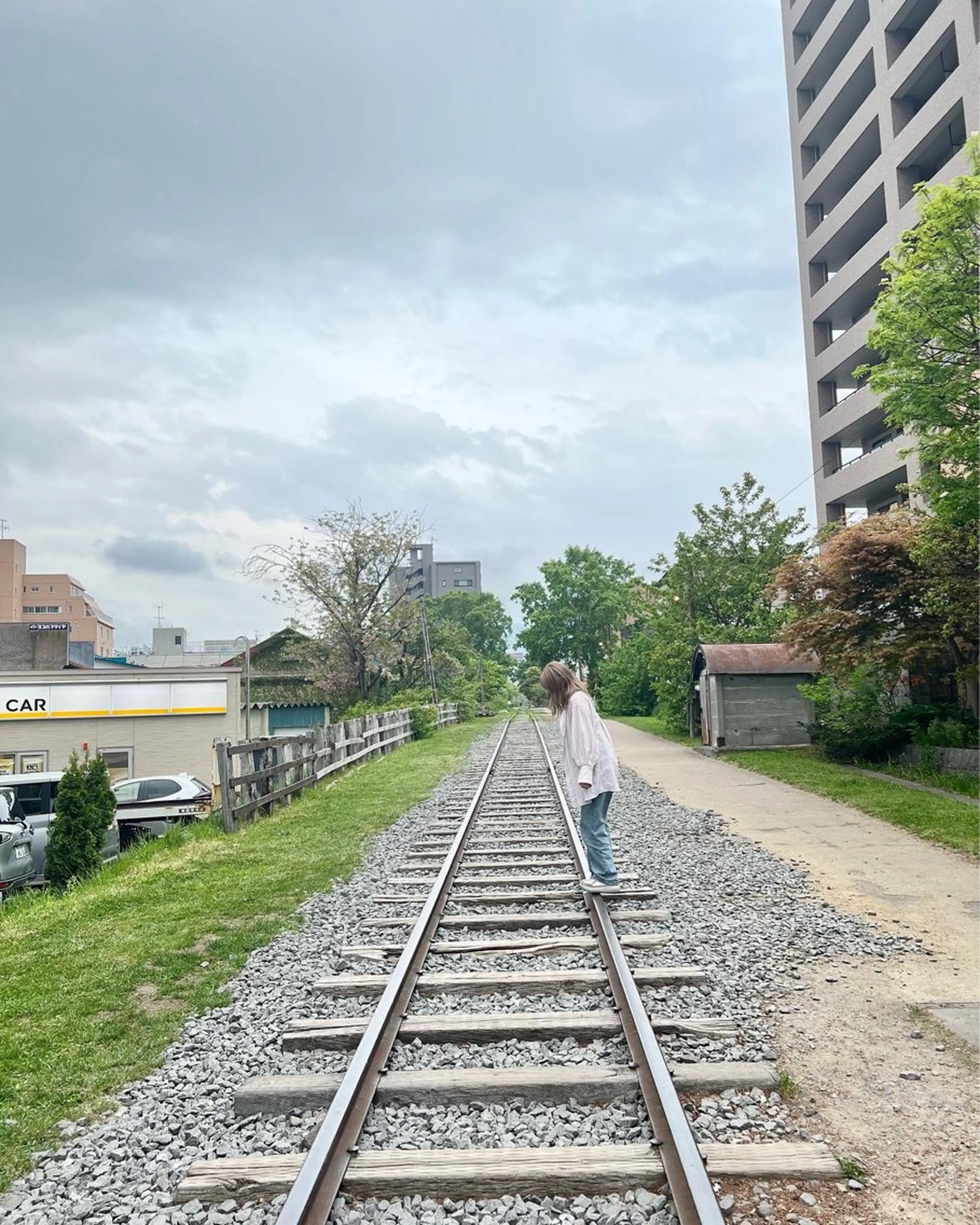 セミロング カラー パーマ ヘアカラー トリートメント ハイトーンピンク🍑 ブリーチ🍑RINAのヘアスタイル