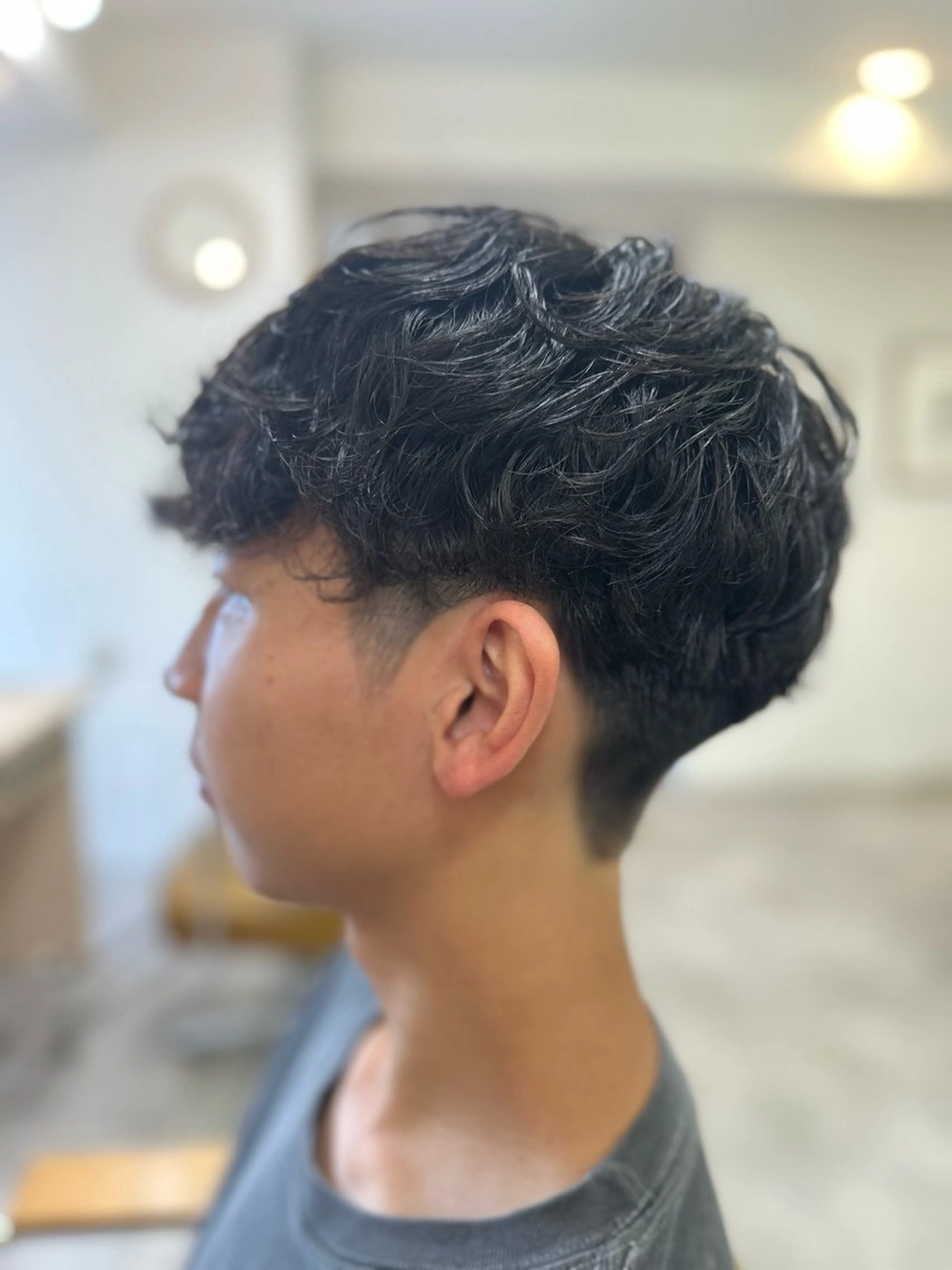パーマ メンズ メンズパーマ 立川 芽依のヘアスタイル