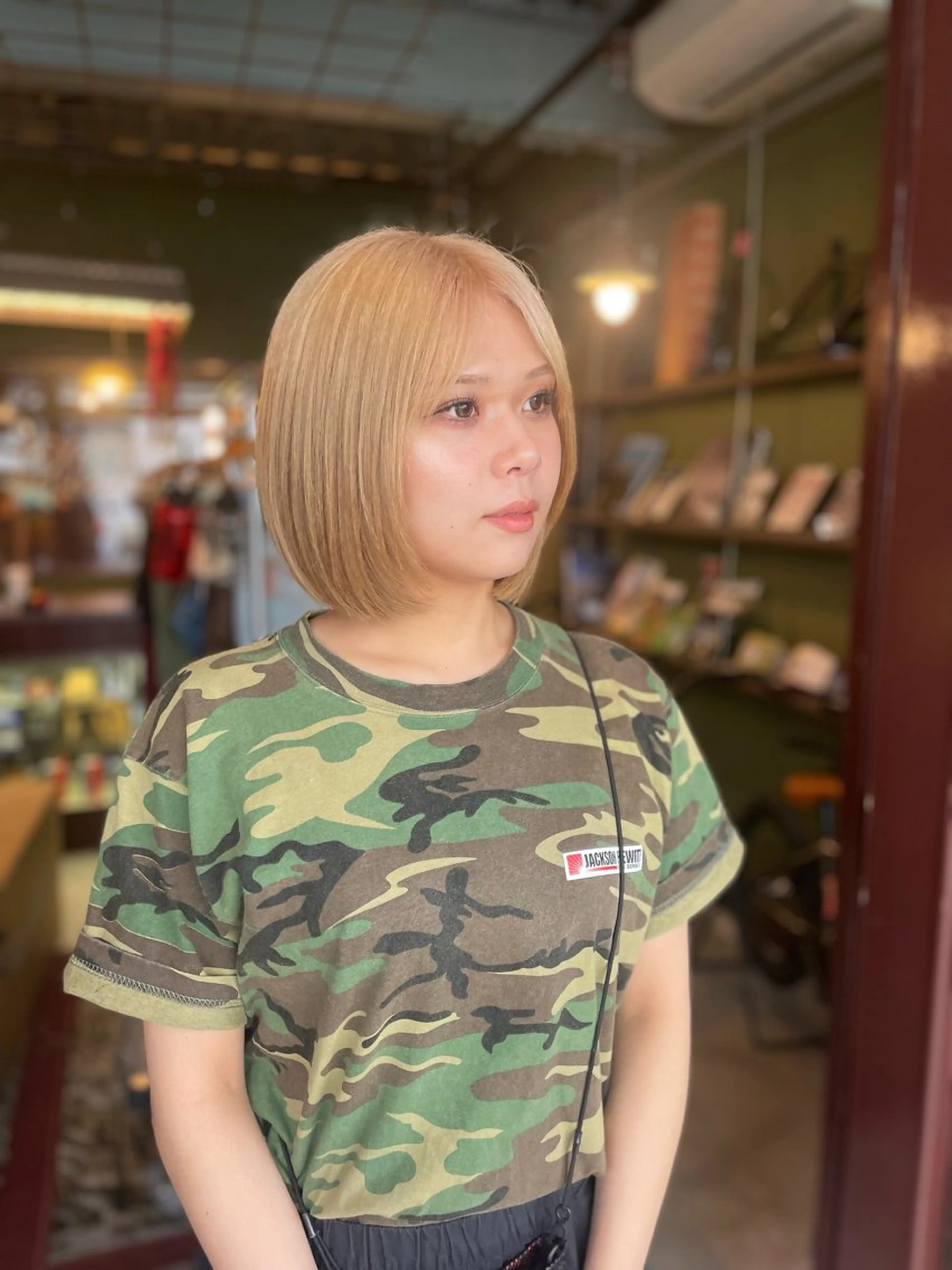 ショート カラー カット ヘアカラー トリートメント ヘアセット PATH-hair. storeのヘアスタイル