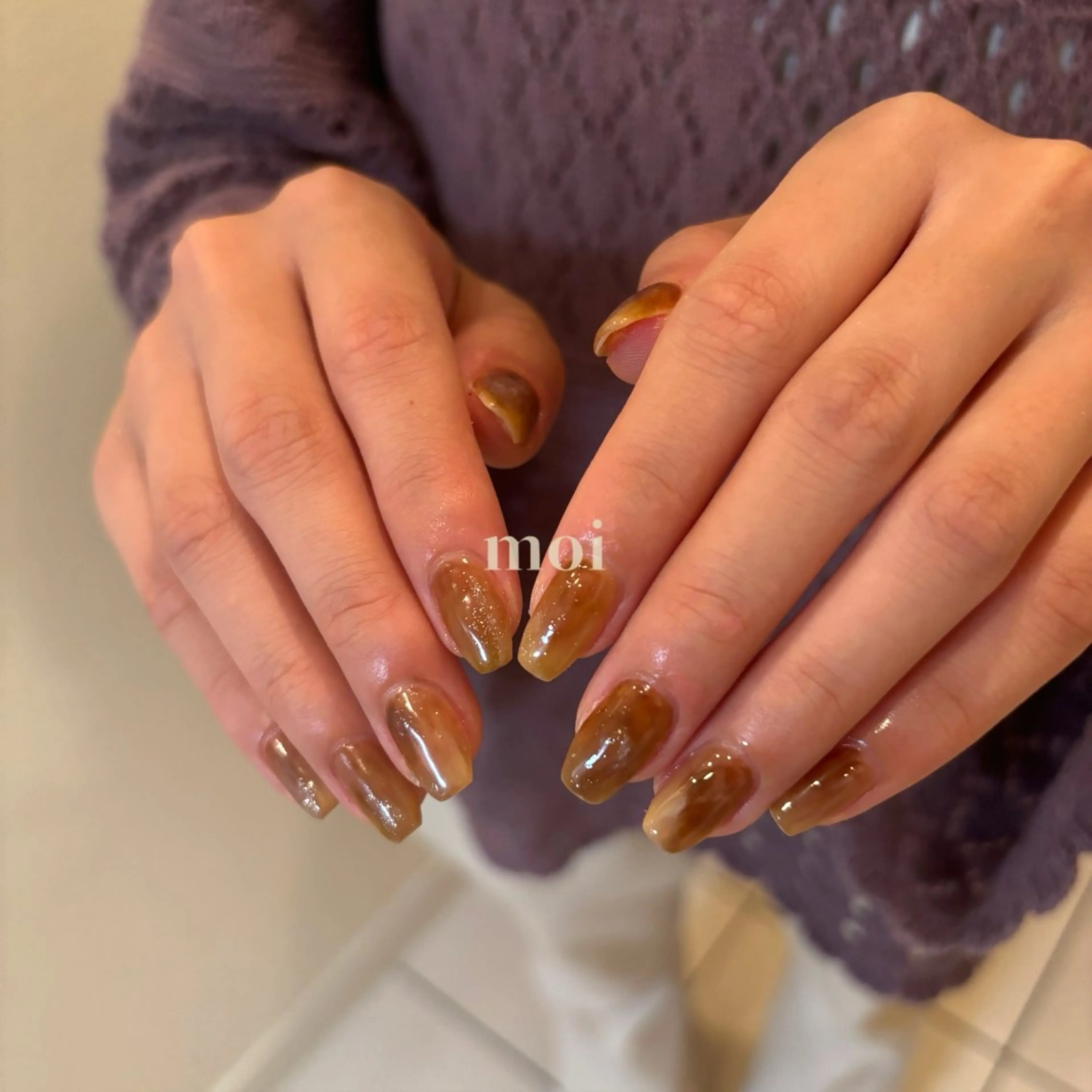 ネイル ハンドネイル moi nail ˙⋆.˚のネイルデザイン