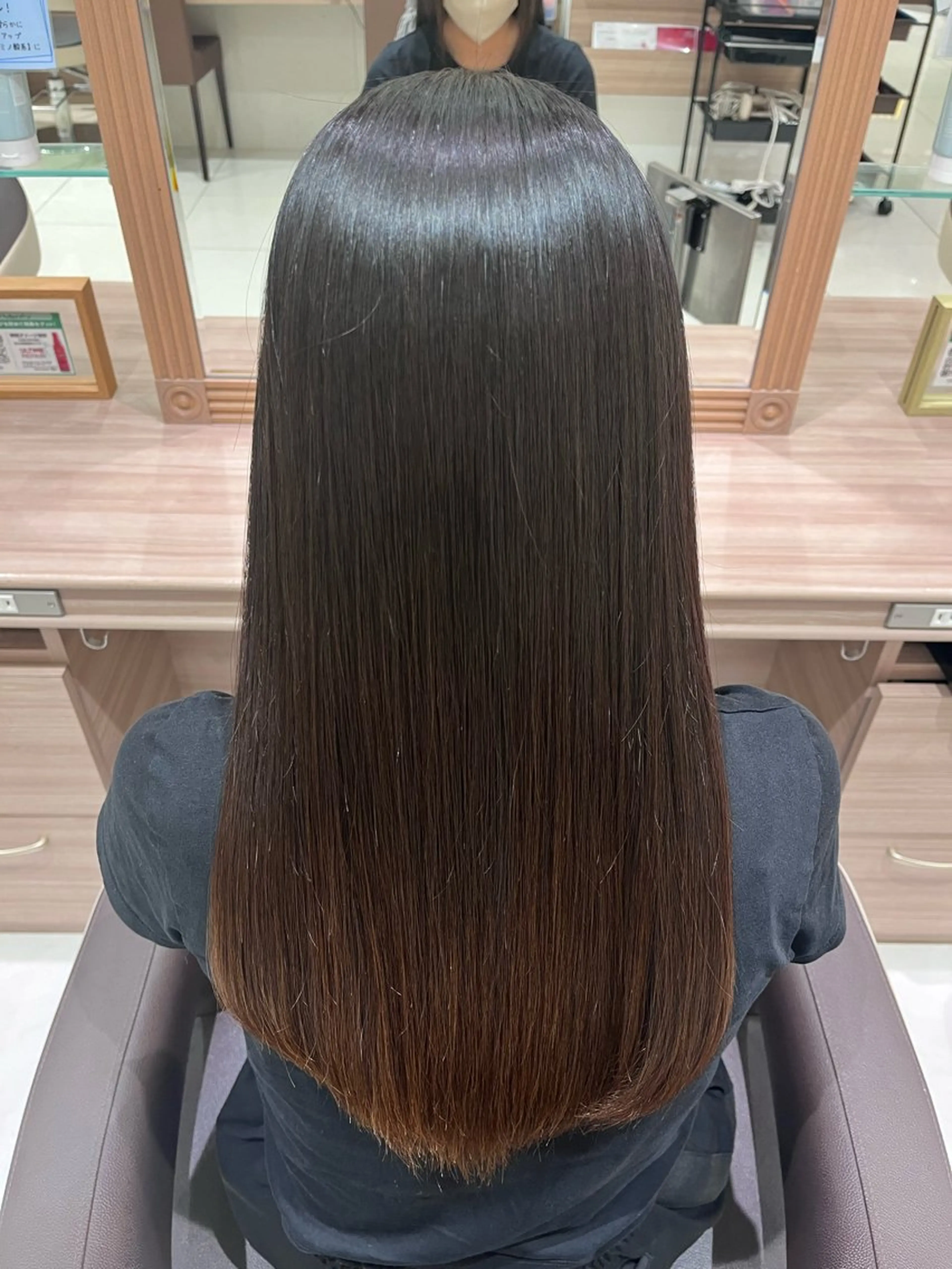 ロング パーマ 縮毛矯正 ❄️モデル募集中❄️ ️🫧Ｈａｒｕ🫧のヘアスタイル