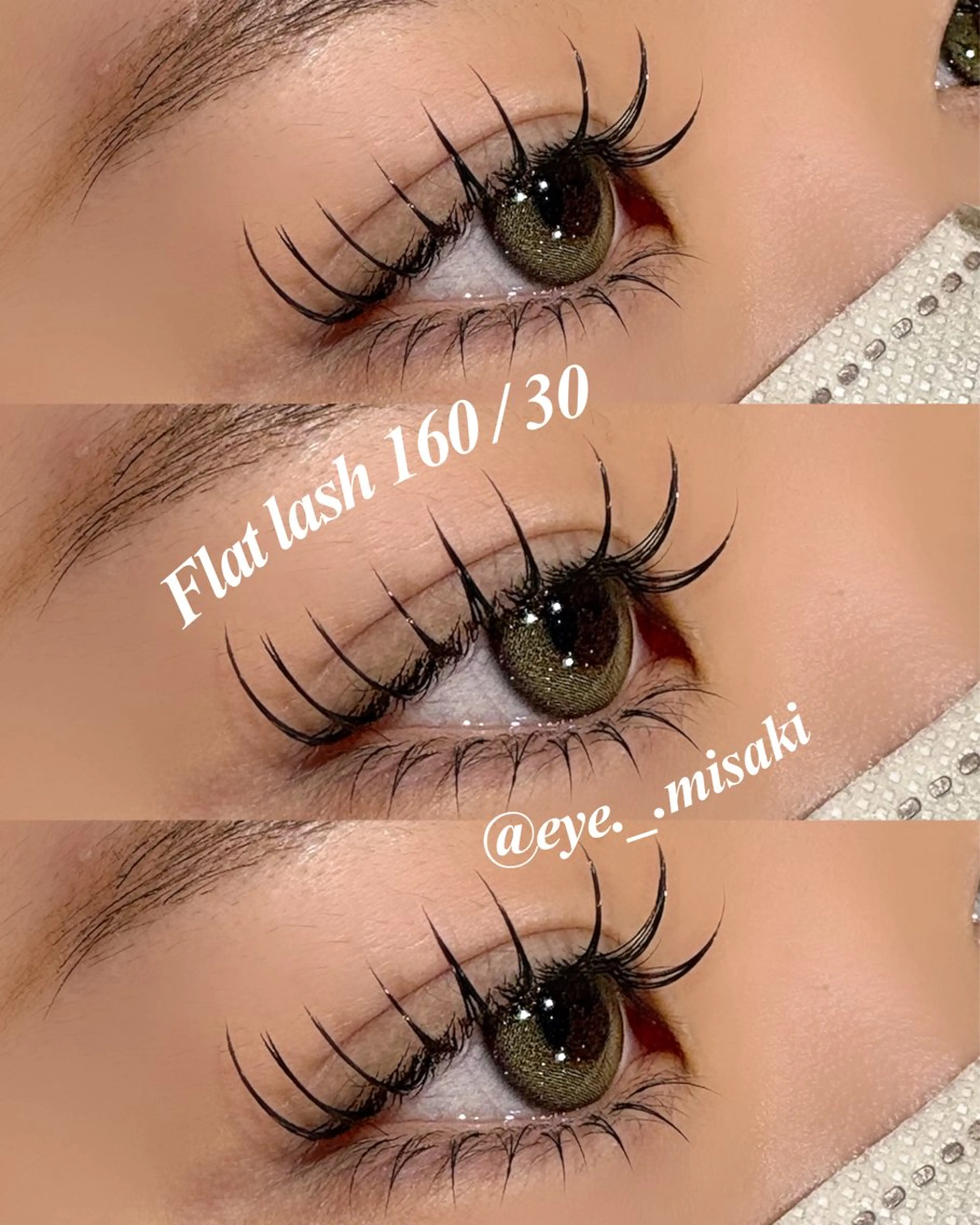 マツエク・マツパ マツエク Hipahipa! MISAKIのマツエク・マツパデザイン