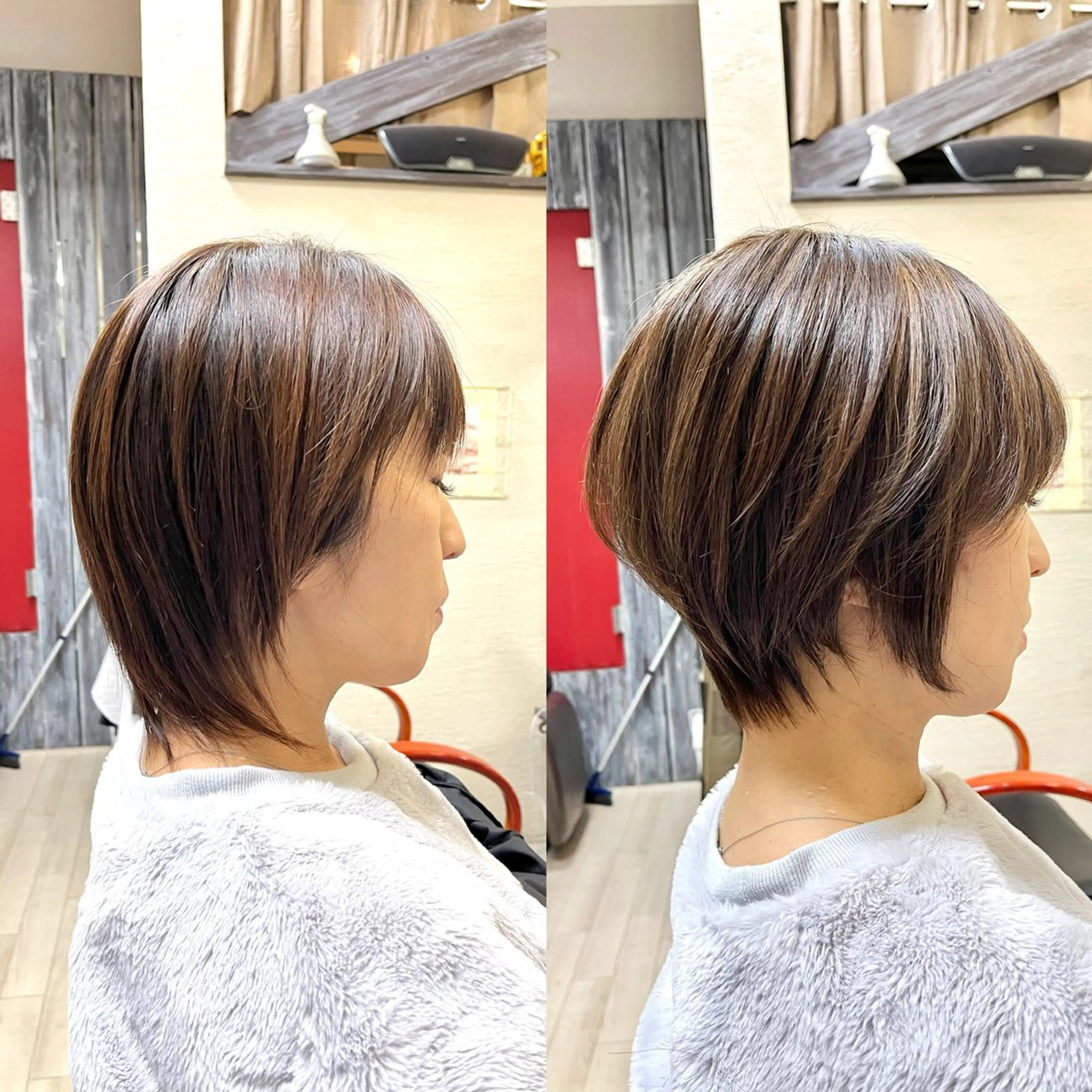 ショート カット ヘアカラー トリートメント ✨髪質改善・縮毛矯正 専門美容室マーベルのヘアスタイル