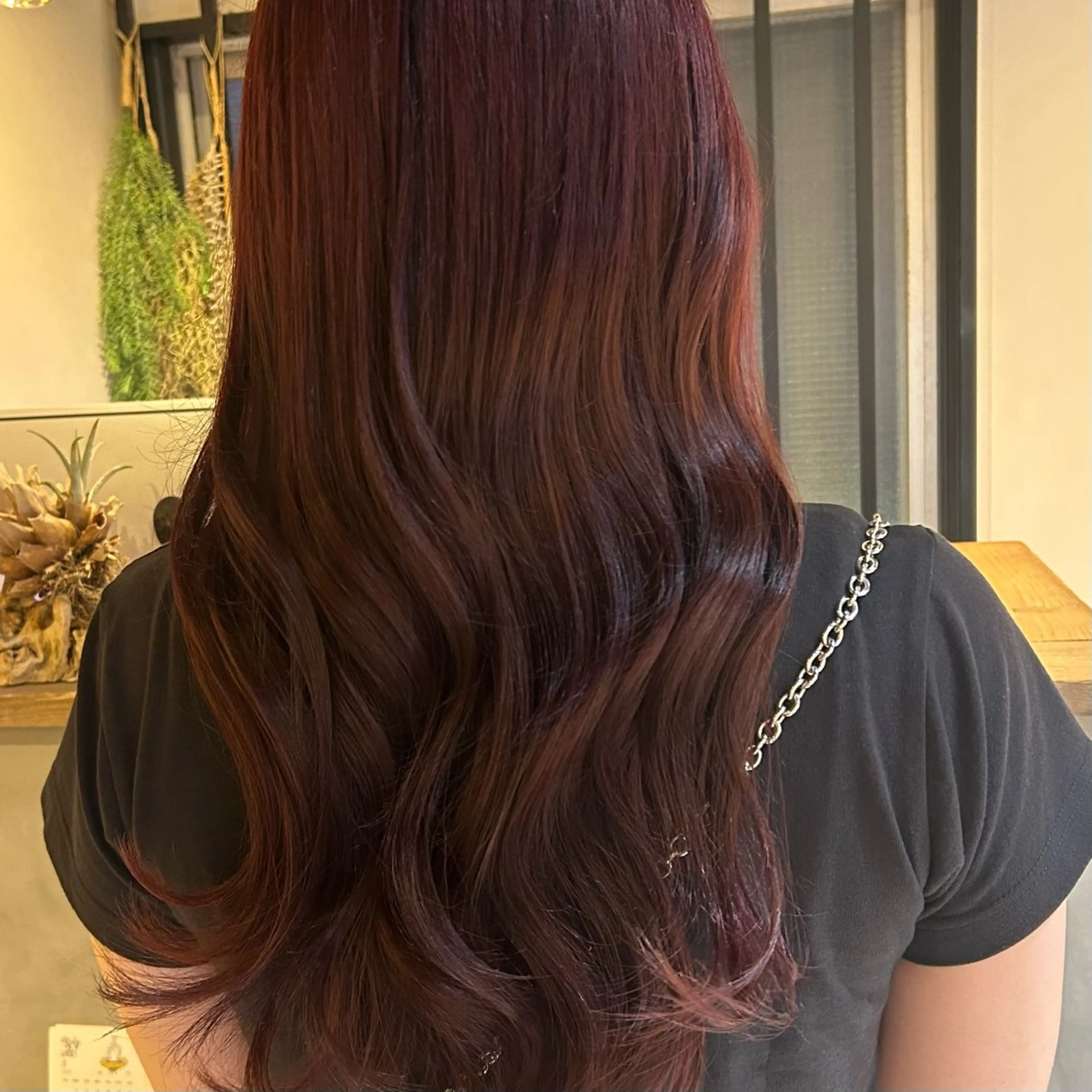 カラー 北原 紗希のヘアスタイル