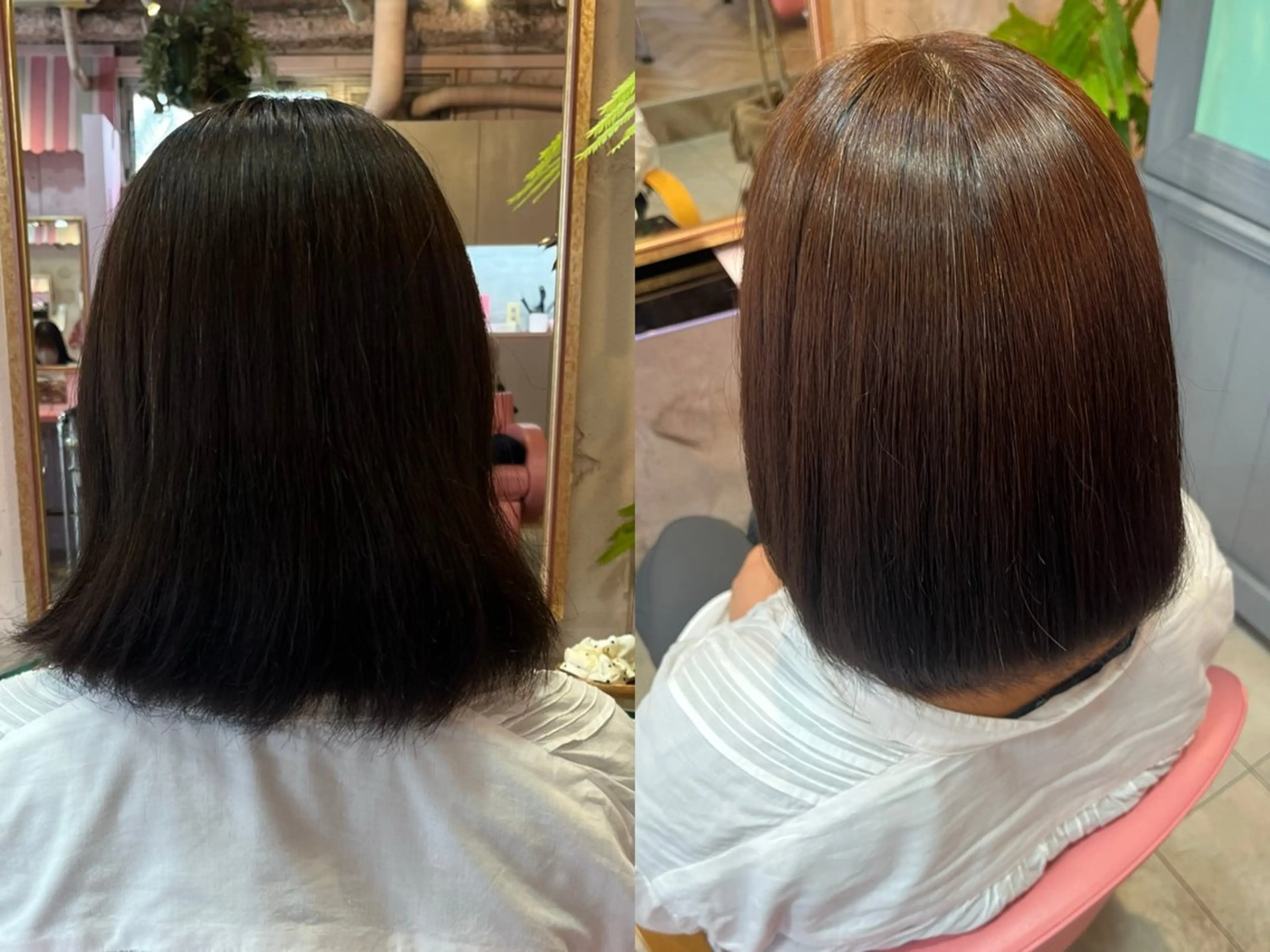 ミディアム 椎名 海咲のヘアスタイル