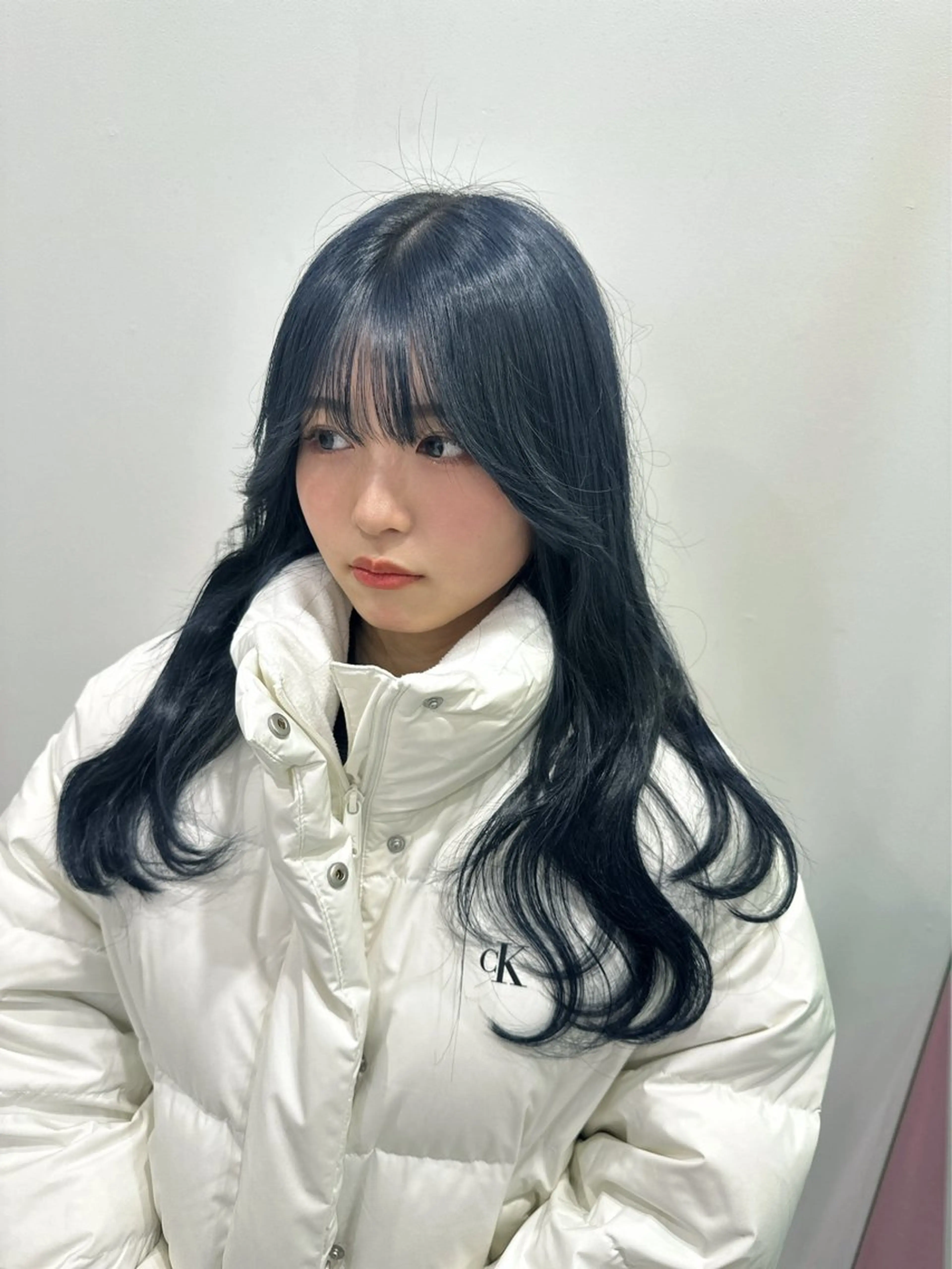 ロング ヘアカラー トリートメント 🦋韓国風カラー🦋 こうせい原宿のヘアスタイル