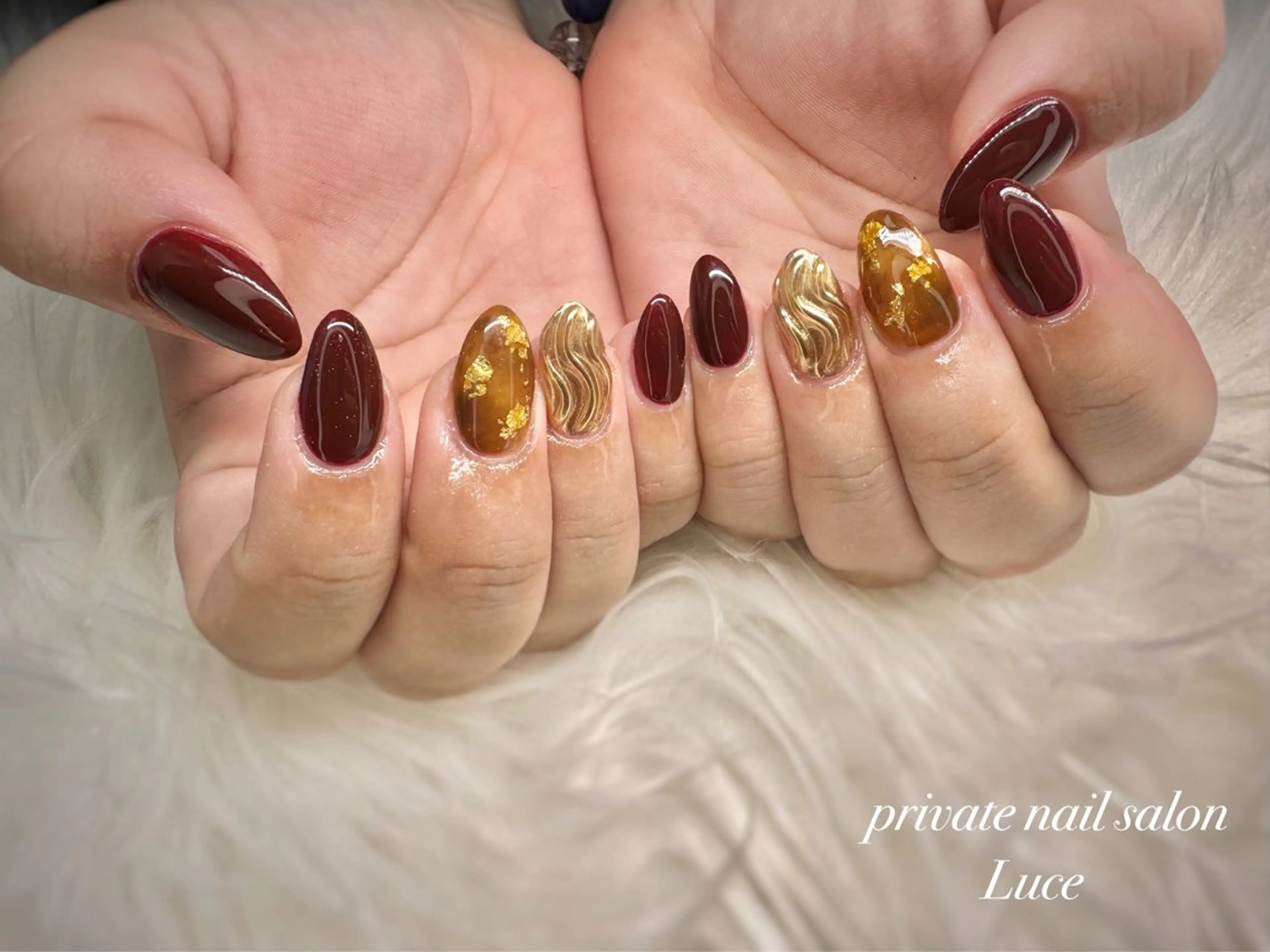ネイル ハンドネイル nailsalon Luce🕊️のネイルデザイン