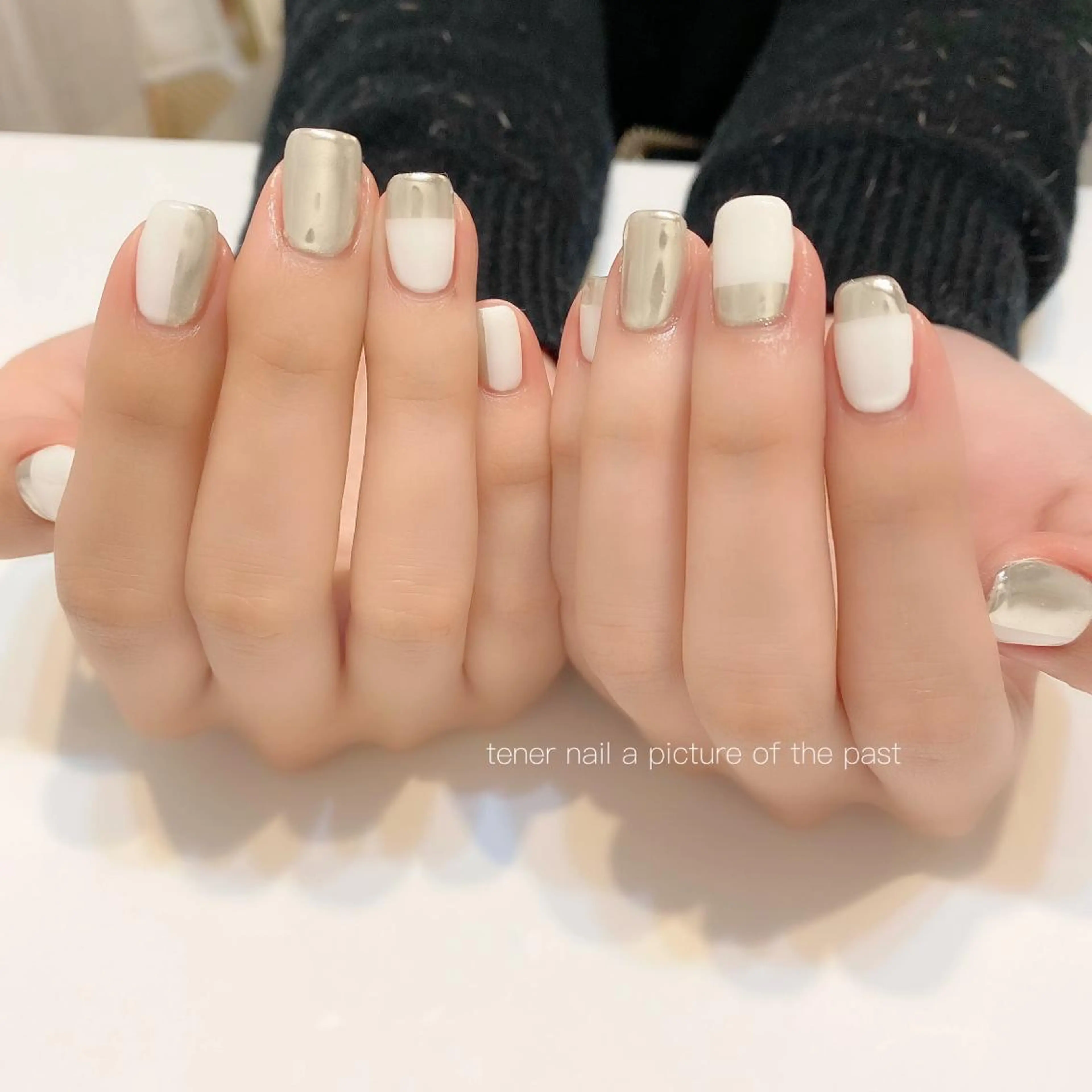 ネイル ミラーネイル テネルネイル tener nailのネイルデザイン