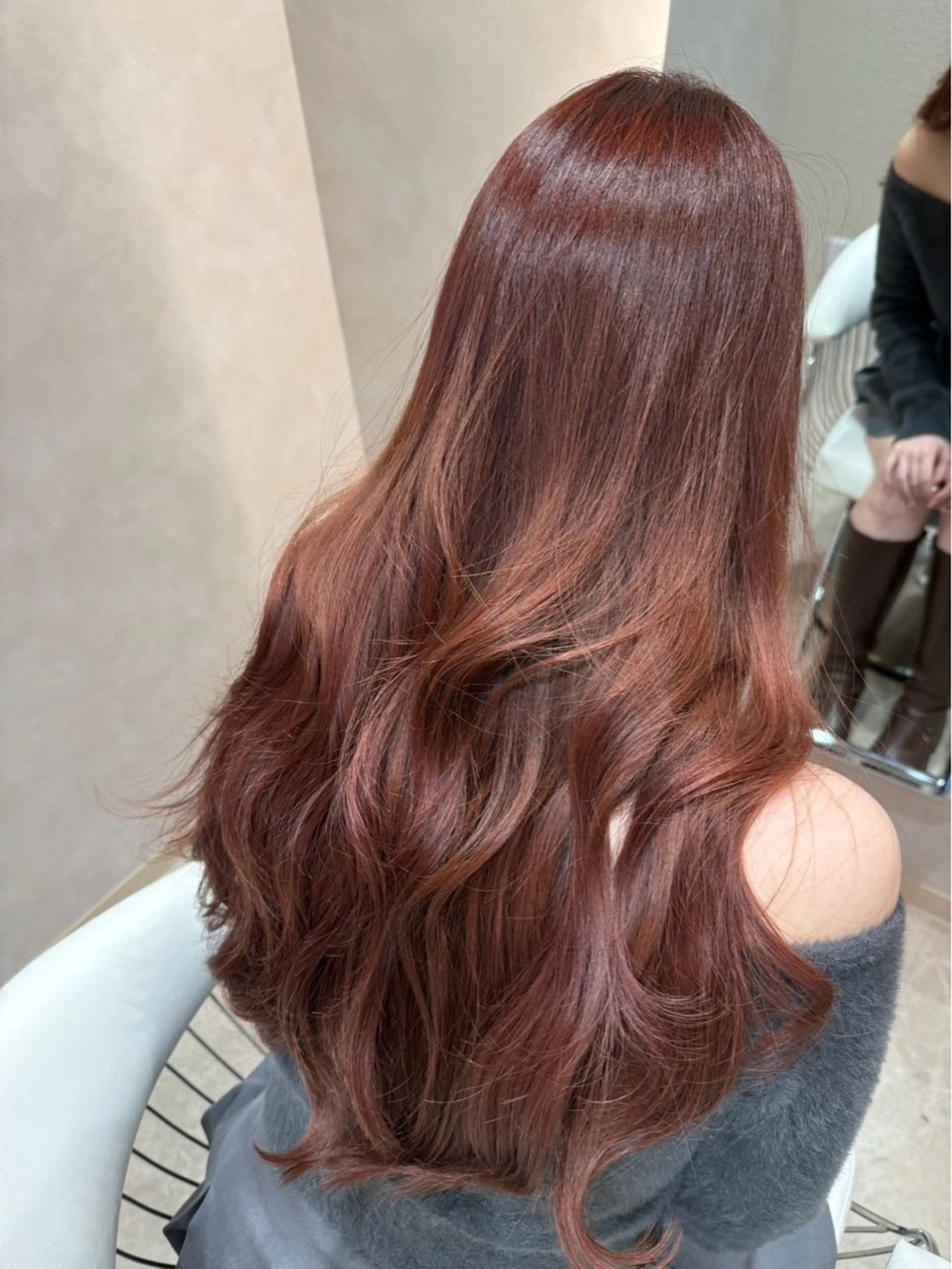 ロング カラー 🫧✨透明感カラー 🤍ゆら🤍✨🫧のヘアスタイル