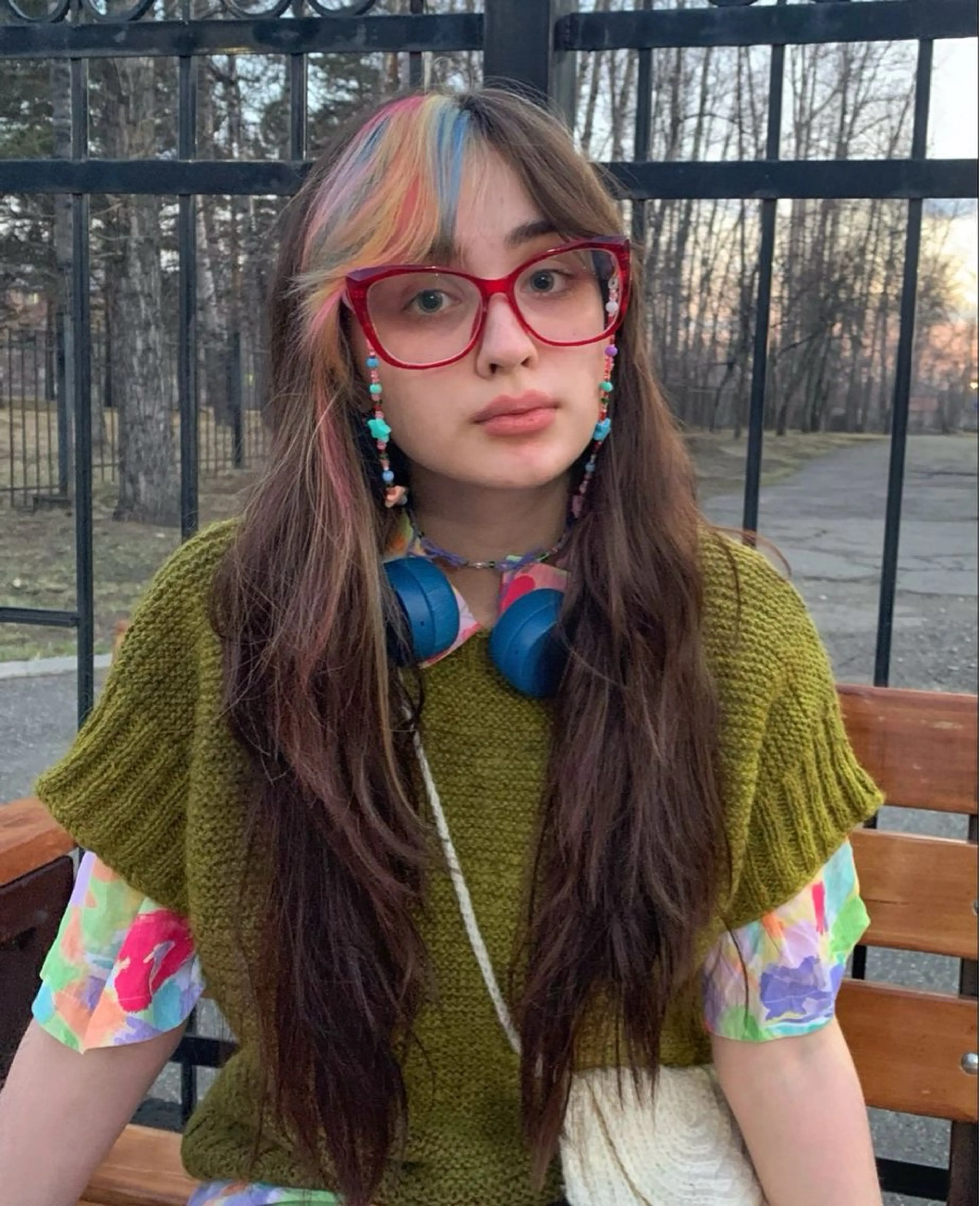 ロング カラー ブリーチ ダブルカラー ハイトーンカラー デザインカラー★★★ Haco+shihoのヘアスタイル