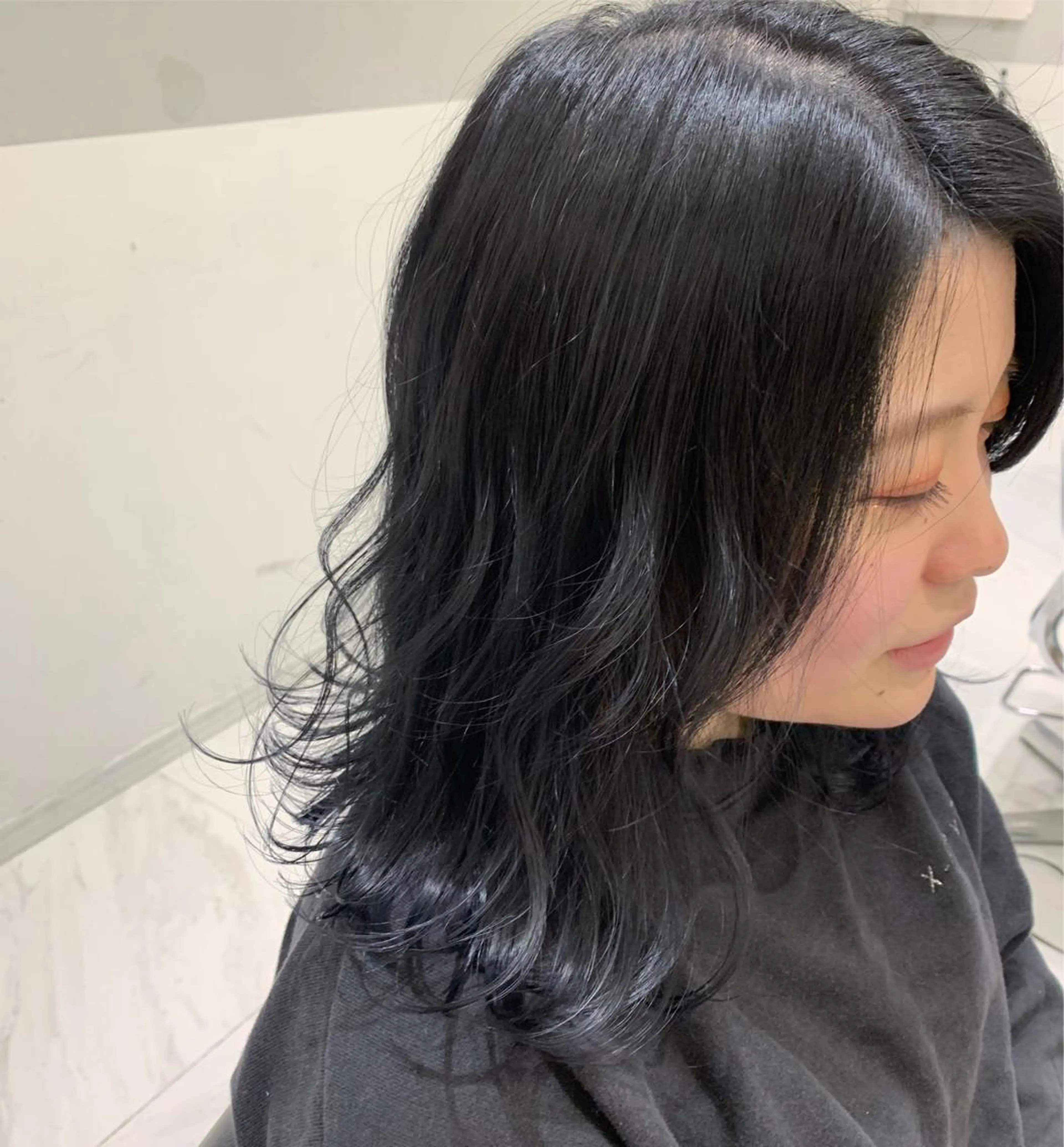 ミディアム カラー minami🪷 暖色カラーのヘアスタイル