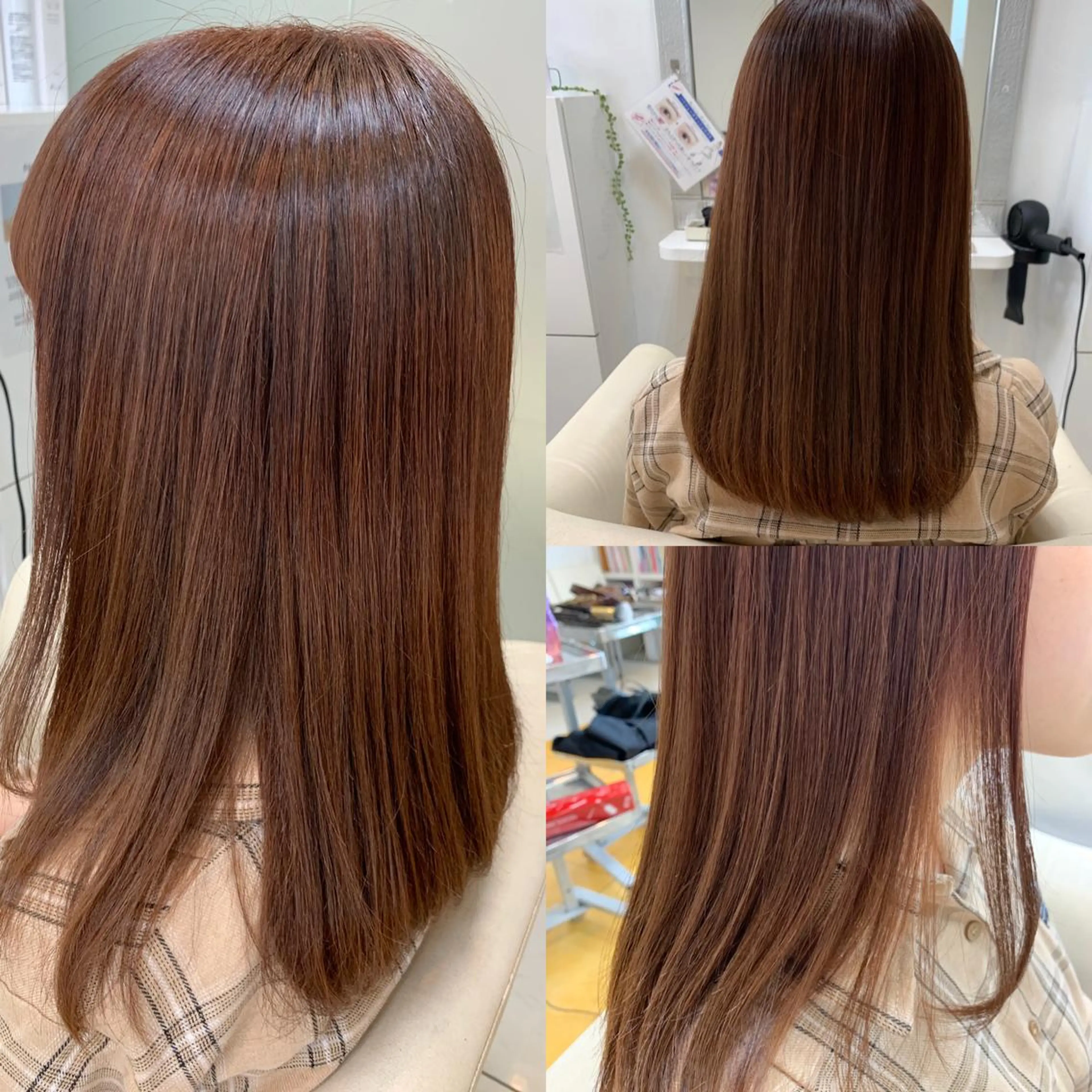 セミロング 髪質改善 柳川 玲也のヘアスタイル