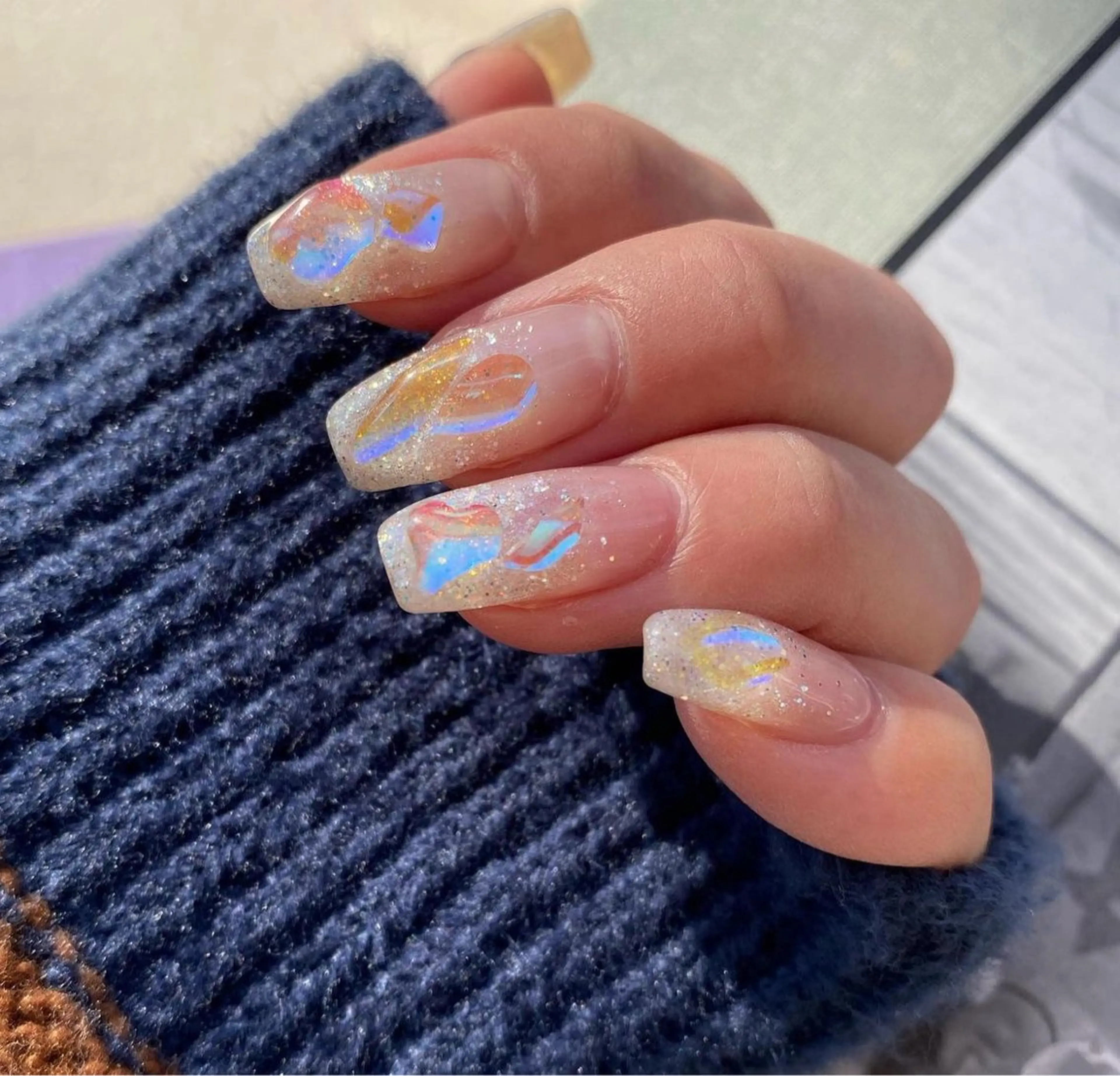 ネイル 氷ネイル・うるうるネイル 持ち込み Charme. NOBUKOのネイルデザイン