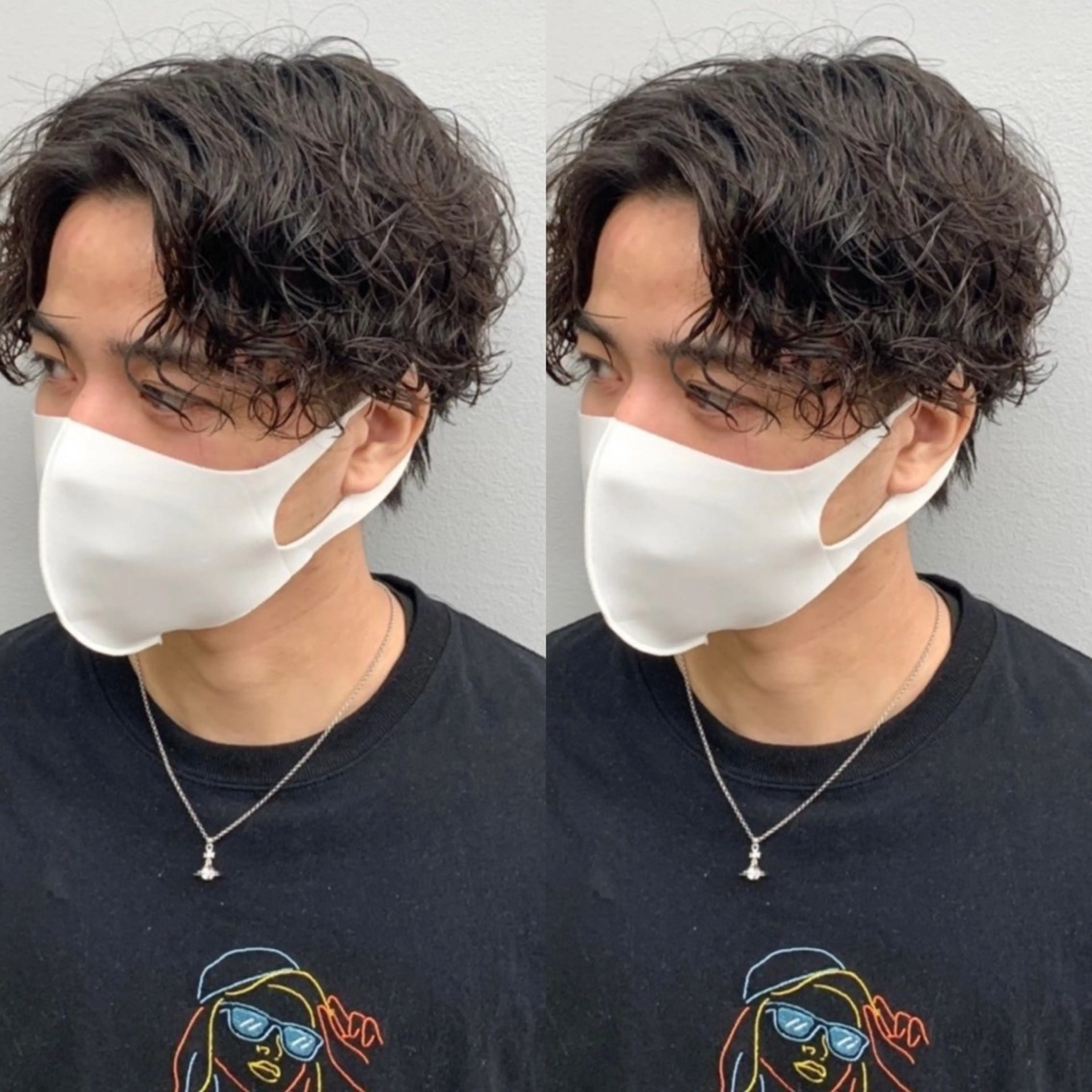 パーマ メンズ カット パーマ メンズスタイリスト/ 髪質改善/居場のヘアスタイル