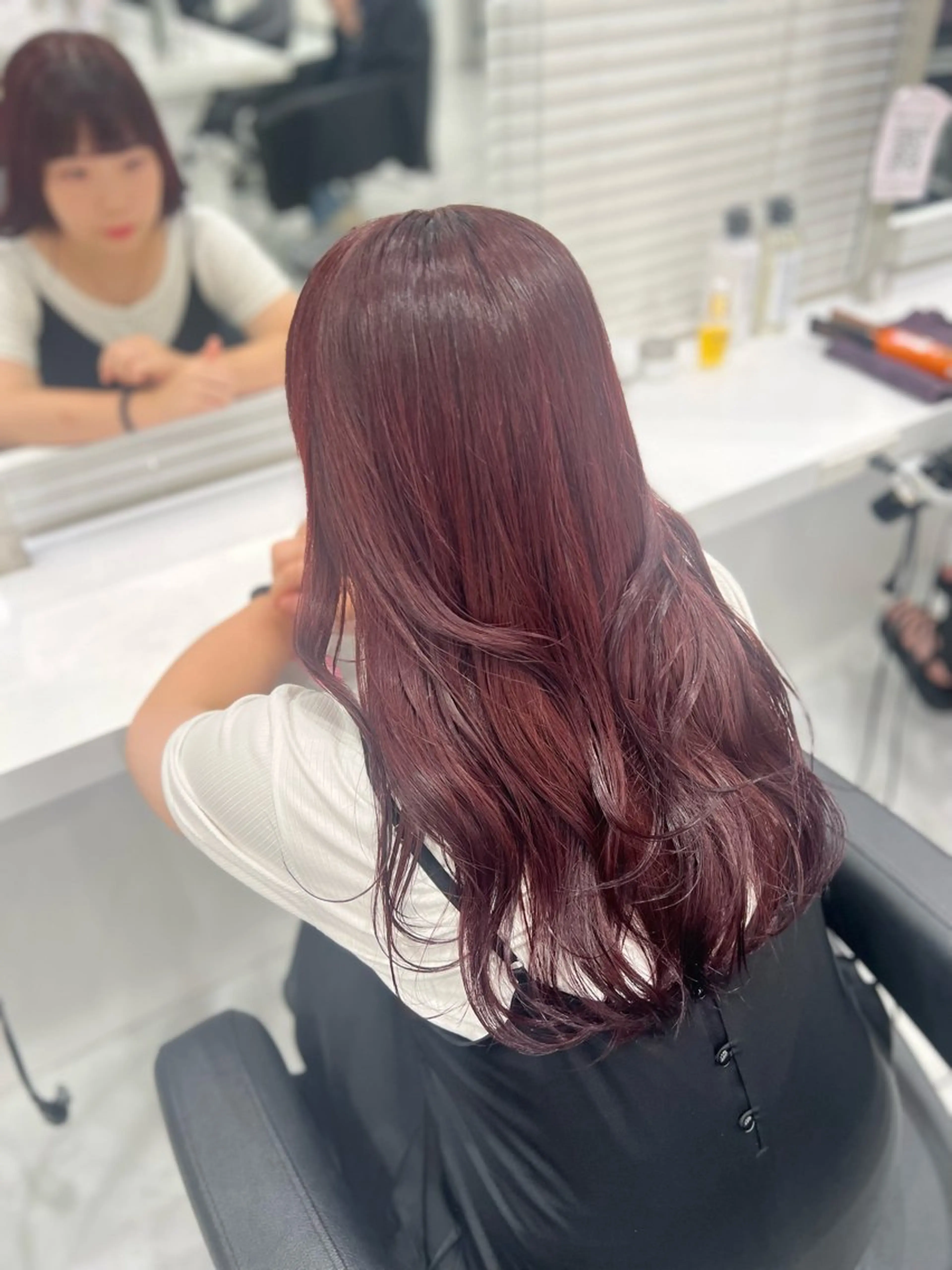 カラー ヘアカラー トリートメント ヘッドスパ ヘアセット ブリーチなし透明感 💗RYOTAのヘアスタイル