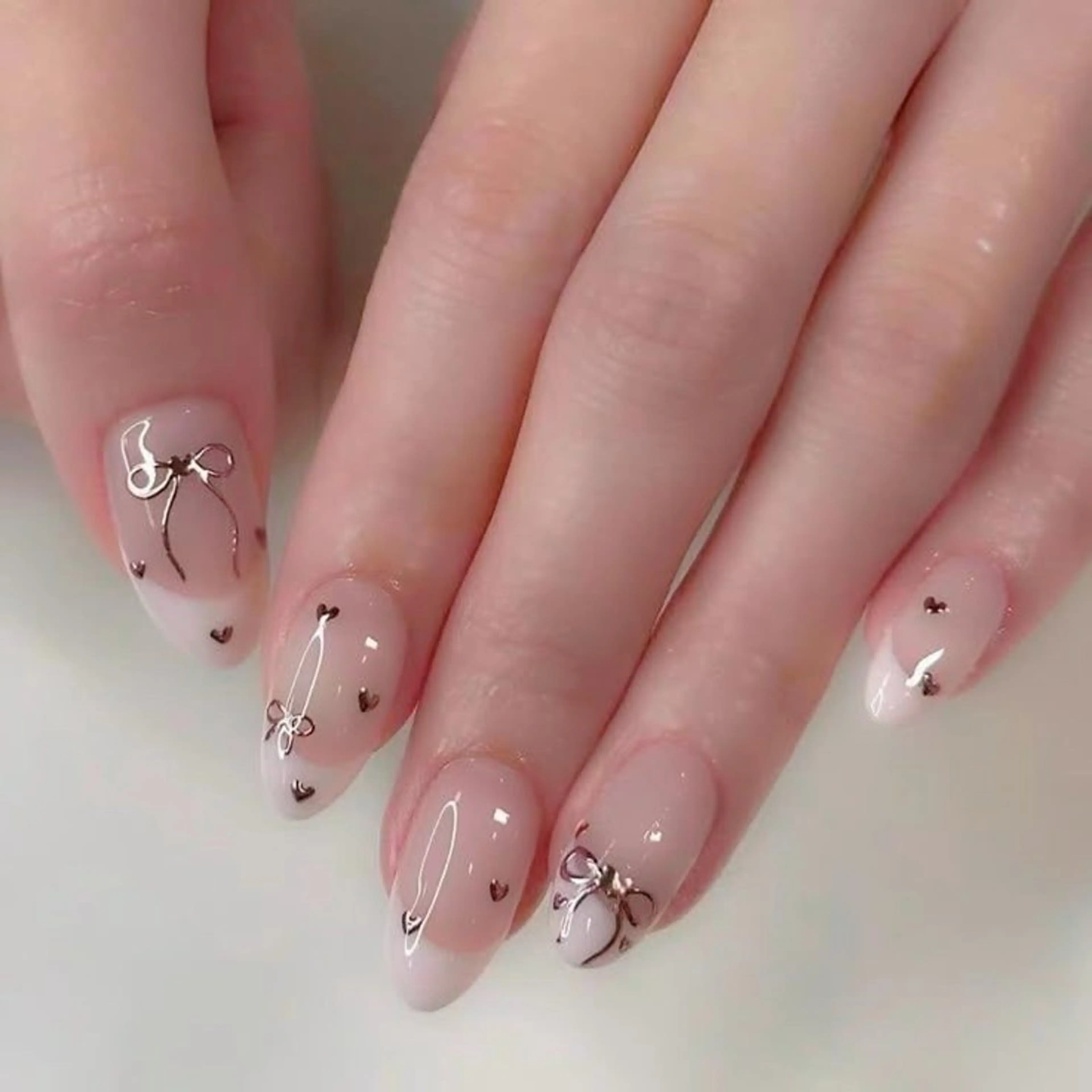 ネイル ミラーネイル Sora Nail Ayaseのネイルデザイン