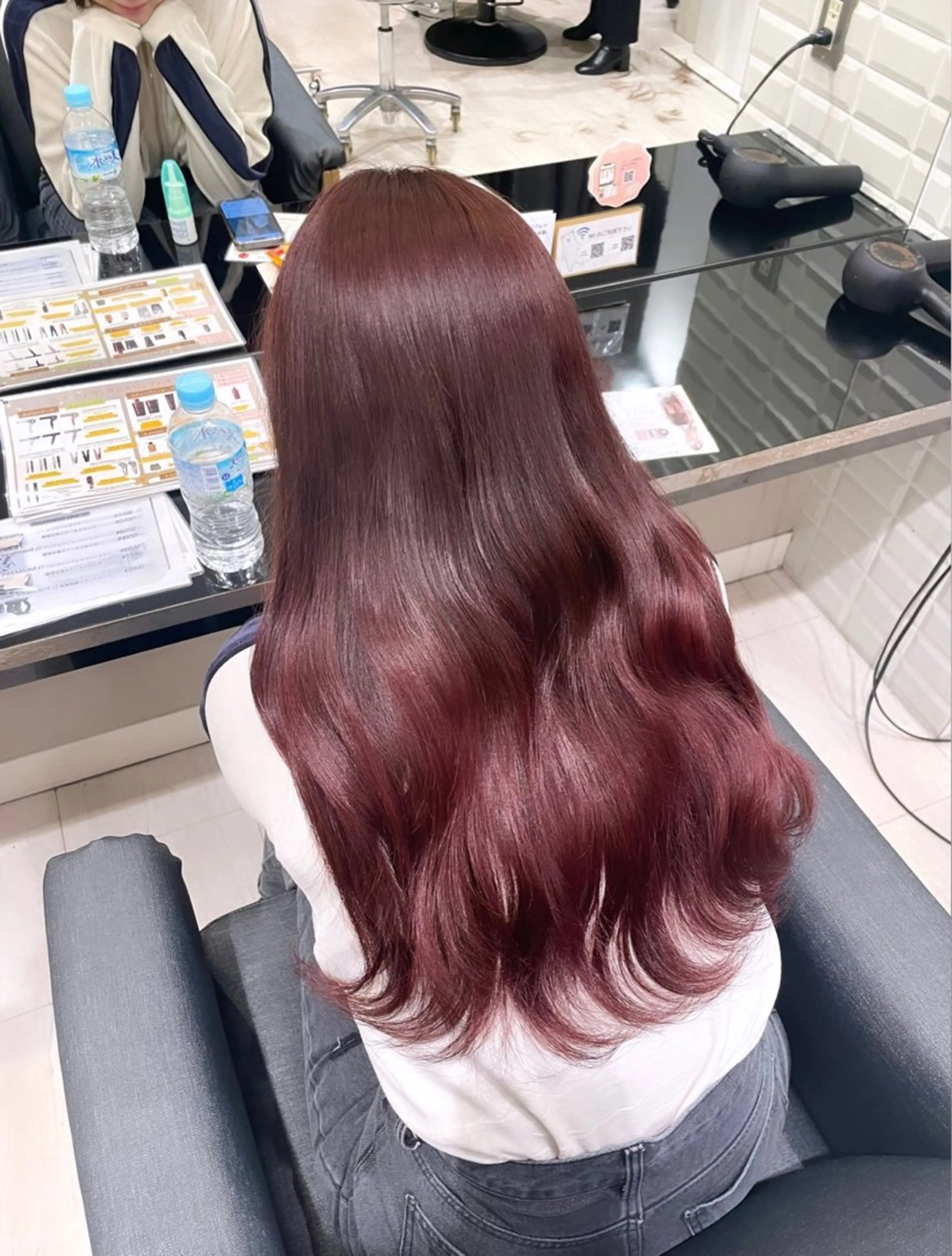 ロング momone🍒 メンズカットパーマのヘアスタイル