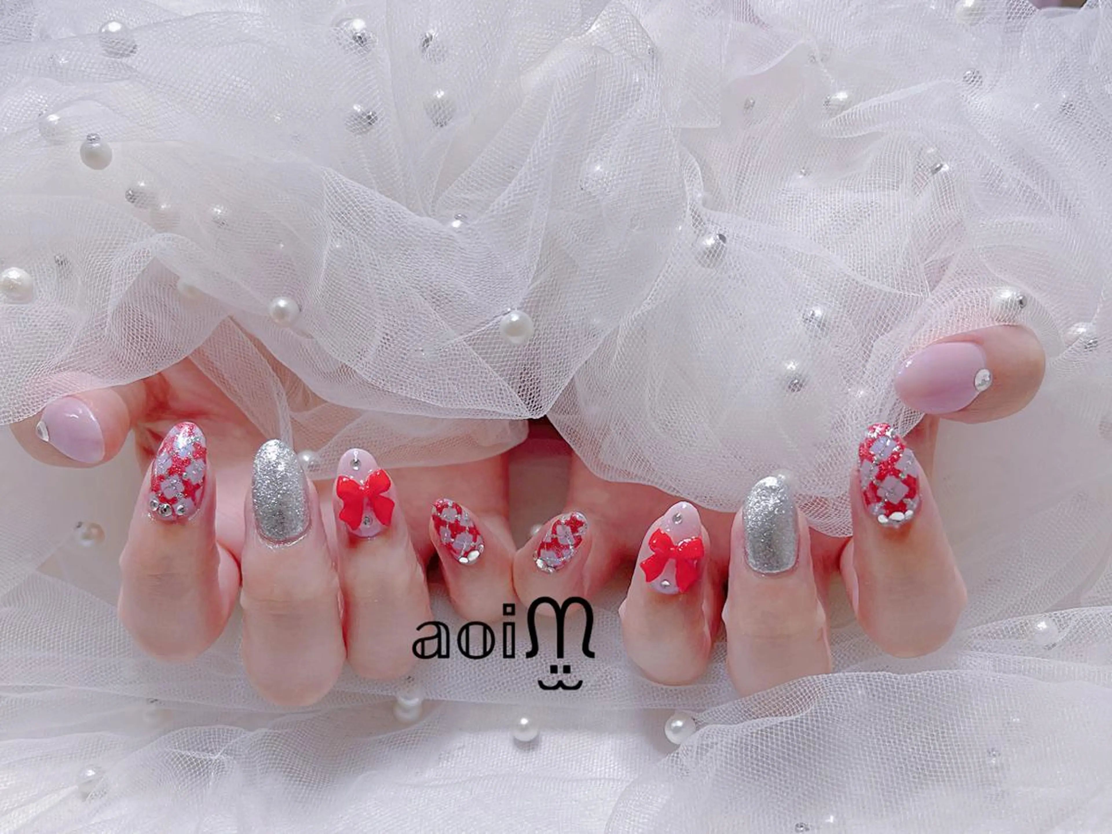 ネイル 葵うさぎ AIのネイルデザイン