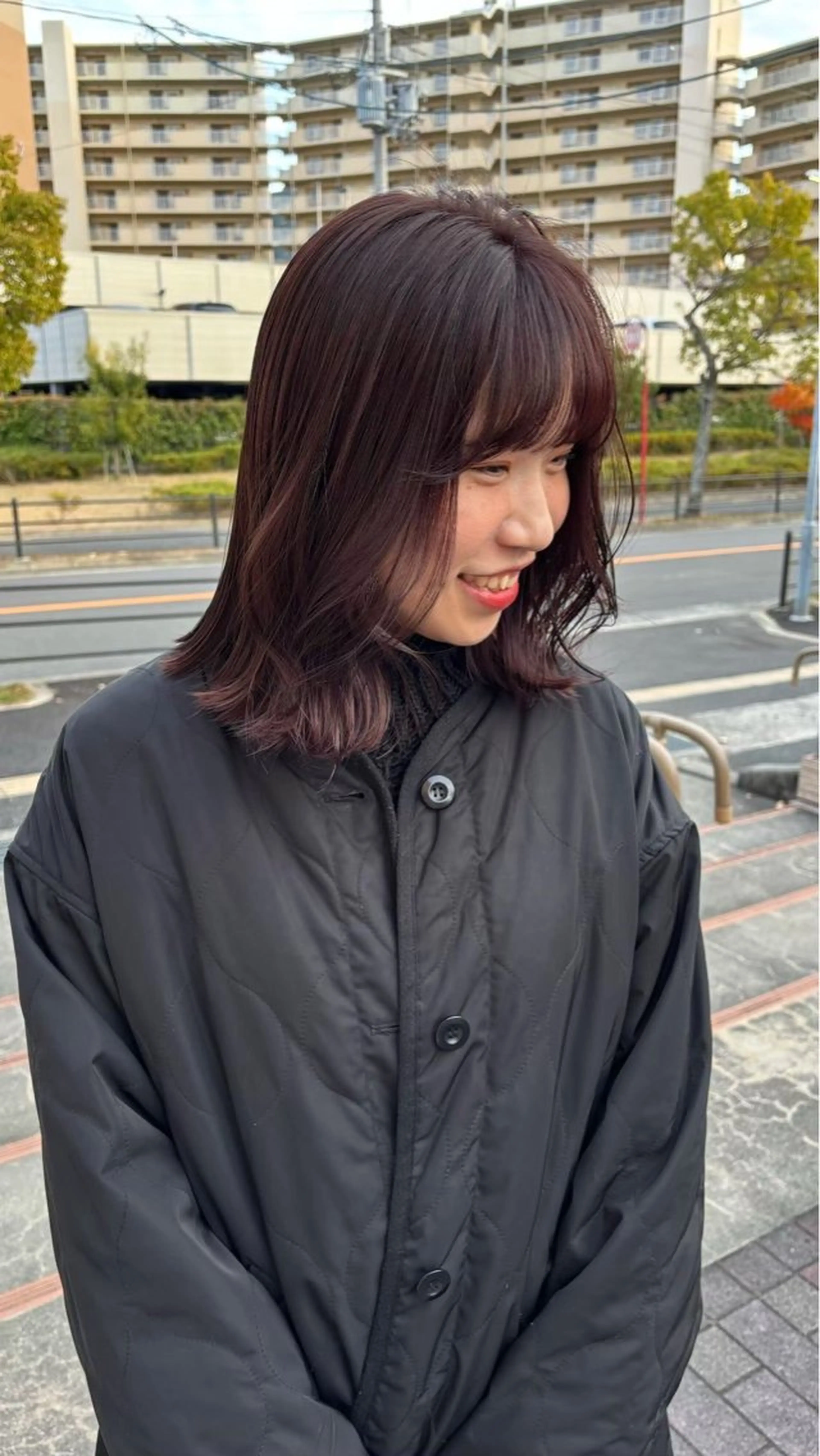 カラー YOKE /桃山台 /iori‎✦.˚◦のヘアスタイル