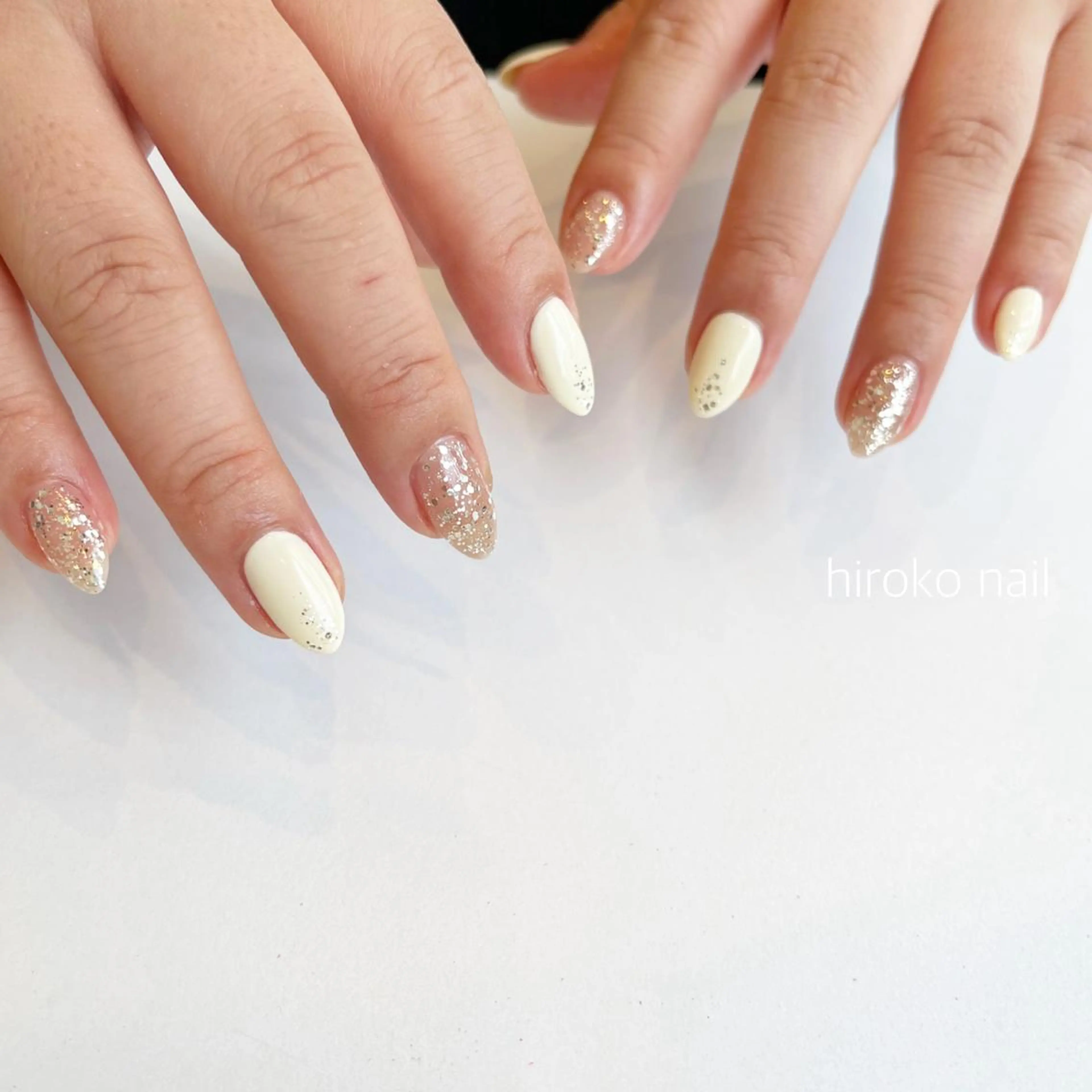 ミディアム ネイル hiroko nailのネイルデザイン