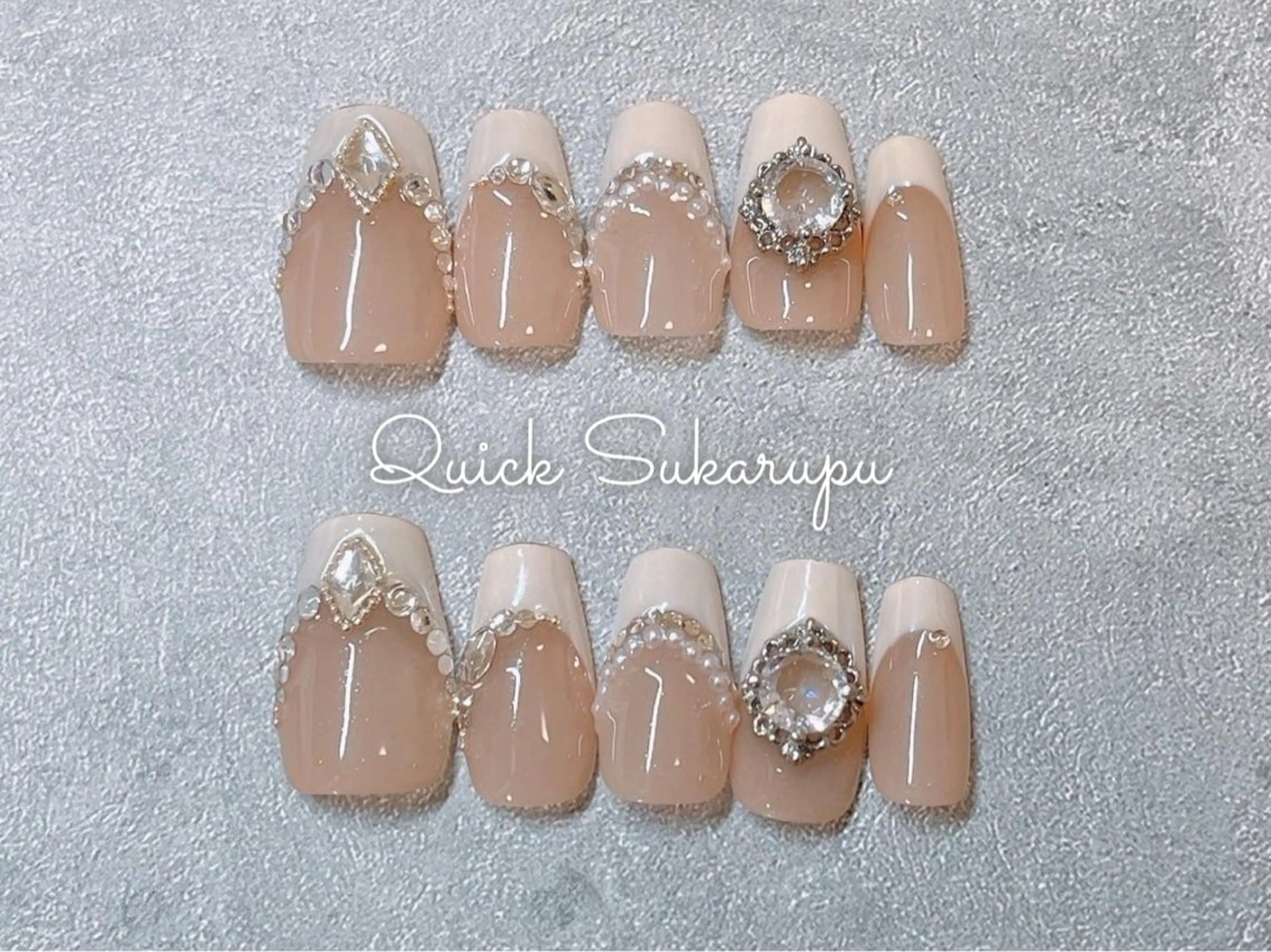 ネイル ハンドネイル Quick Sukarupu新宿のネイルデザイン